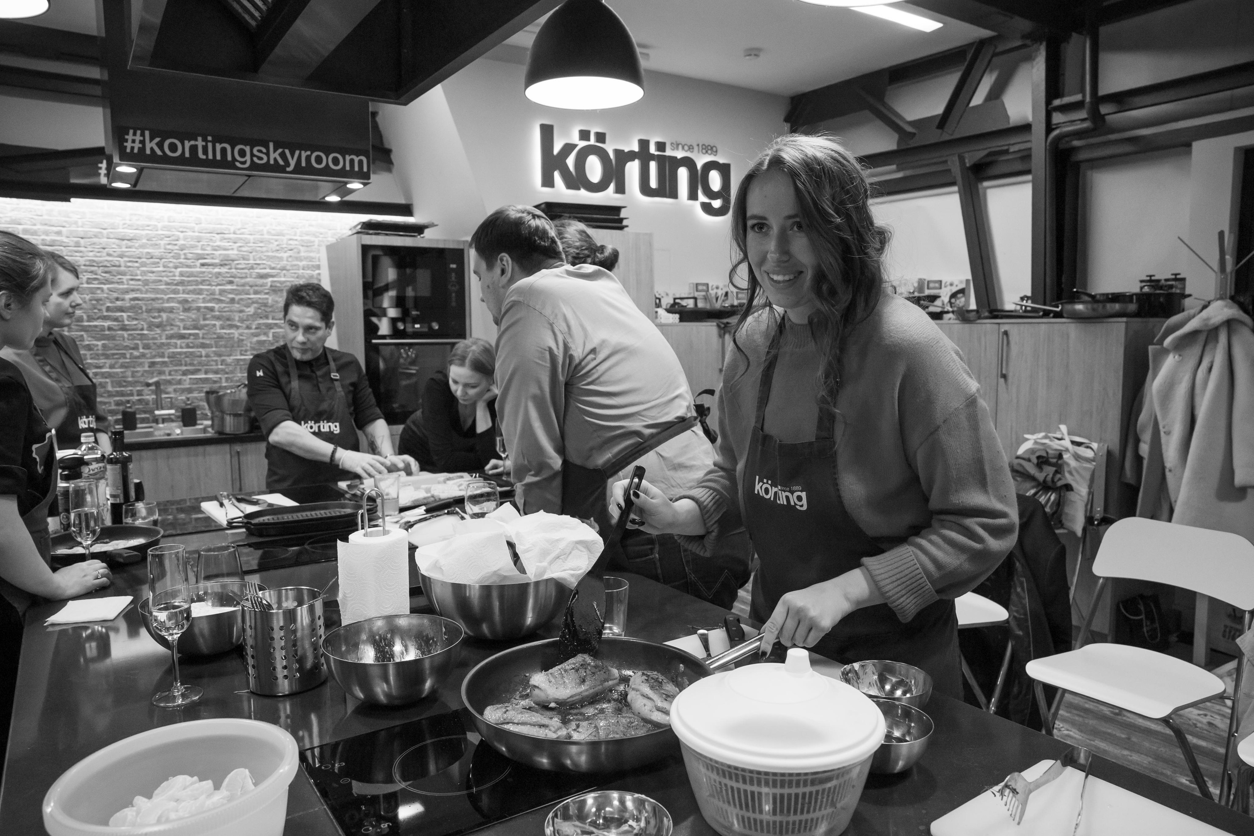 Фотосъемка корпоративного мастер-класса по приготовлению блюд. Свадебный и репортажный фотограф (Москва, Королев и другие)