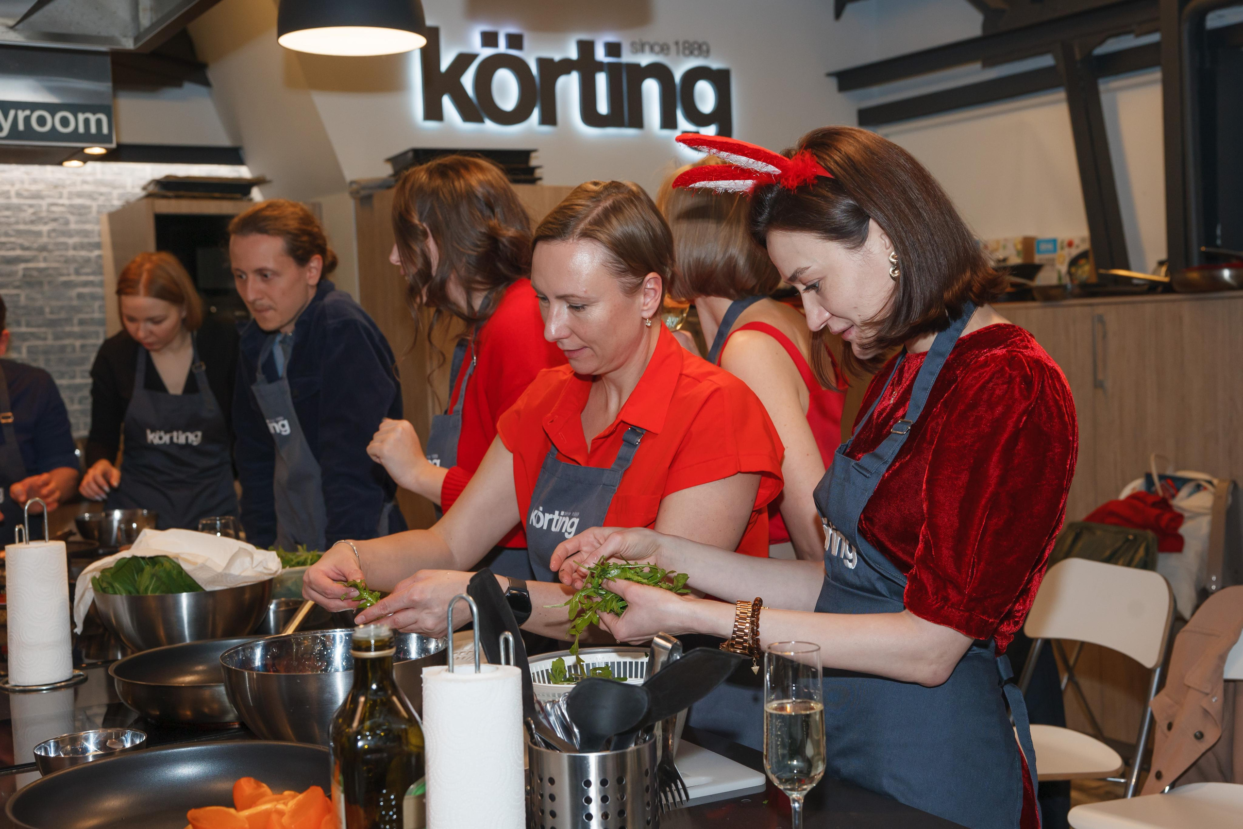 Фотосъемка корпоративного мастер-класса по приготовлению блюд. Свадебный и репортажный фотограф (Москва, Королев и другие)