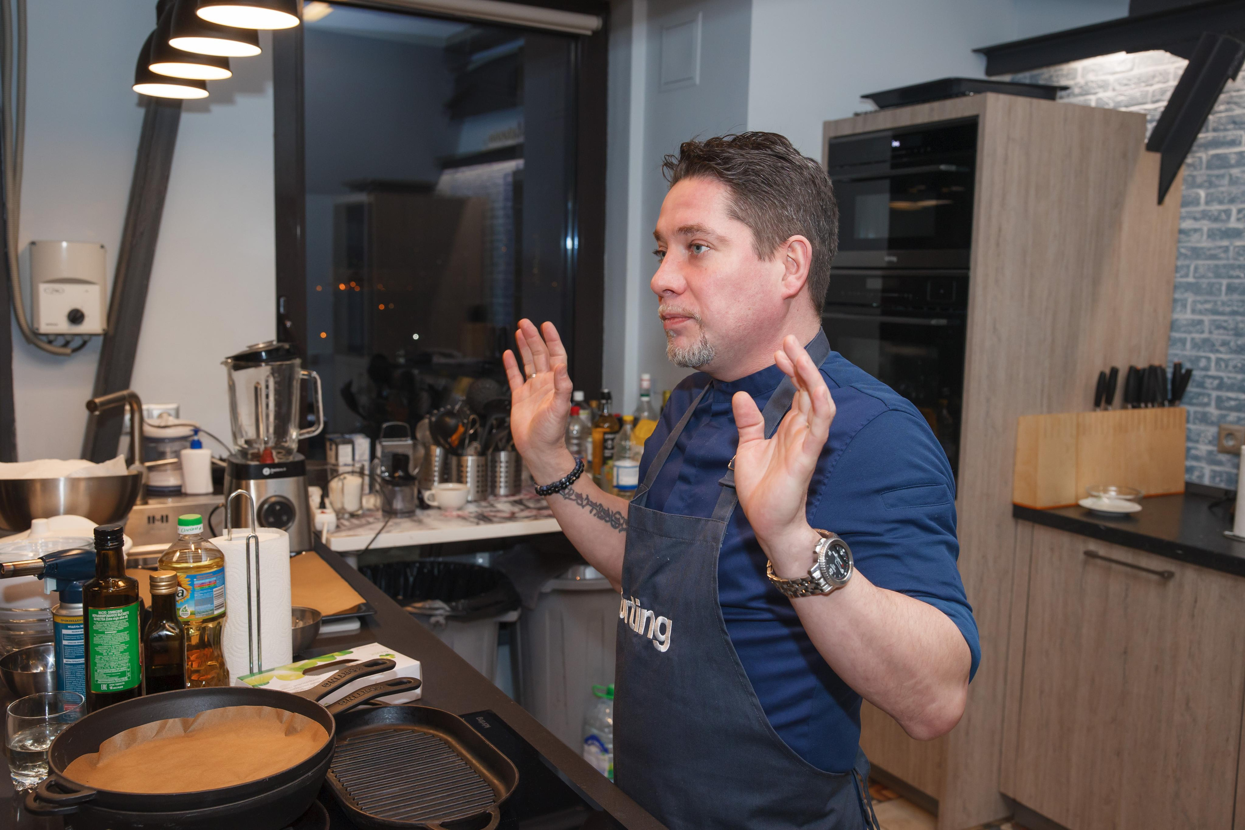 Фотосъемка корпоративного мастер-класса по приготовлению блюд. Свадебный и репортажный фотограф (Москва, Королев и другие)