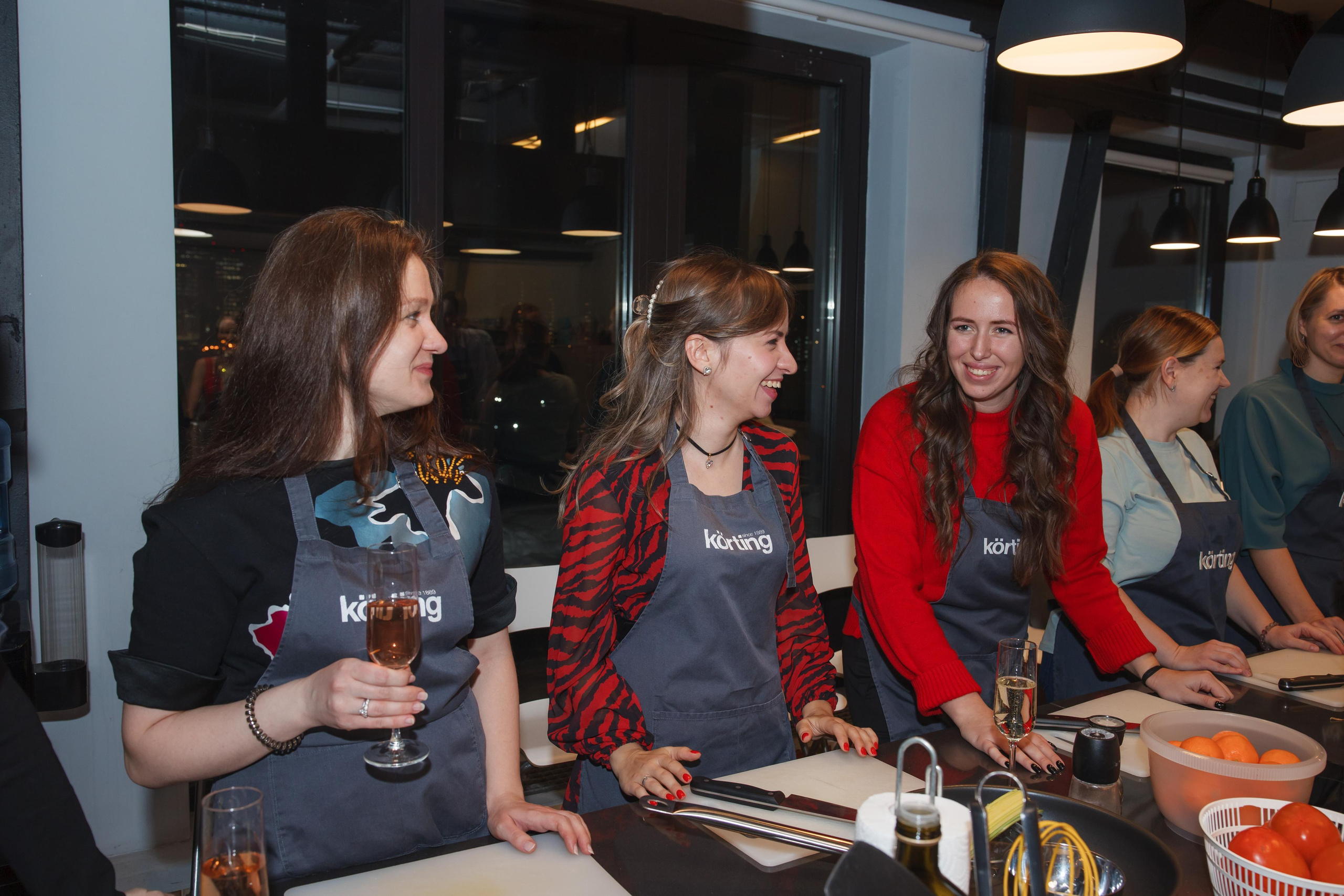 Фотосъемка корпоративного мастер-класса по приготовлению блюд. Свадебный и репортажный фотограф (Москва, Королев и другие)