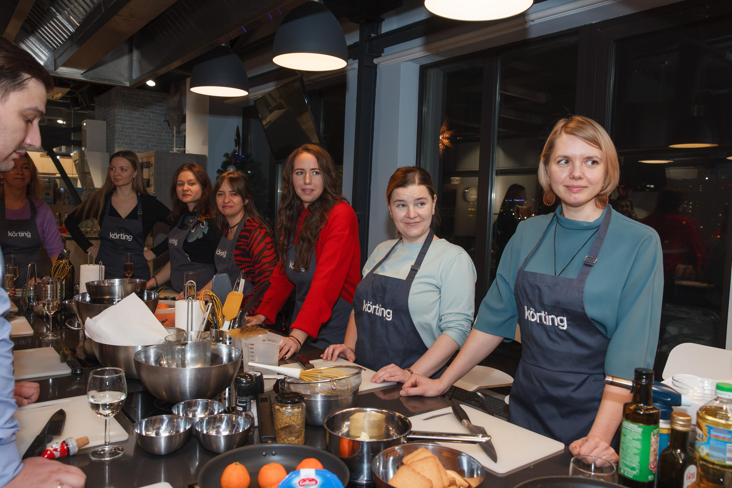 Фотосъемка корпоративного мастер-класса по приготовлению блюд. Свадебный и репортажный фотограф (Москва, Королев и другие)