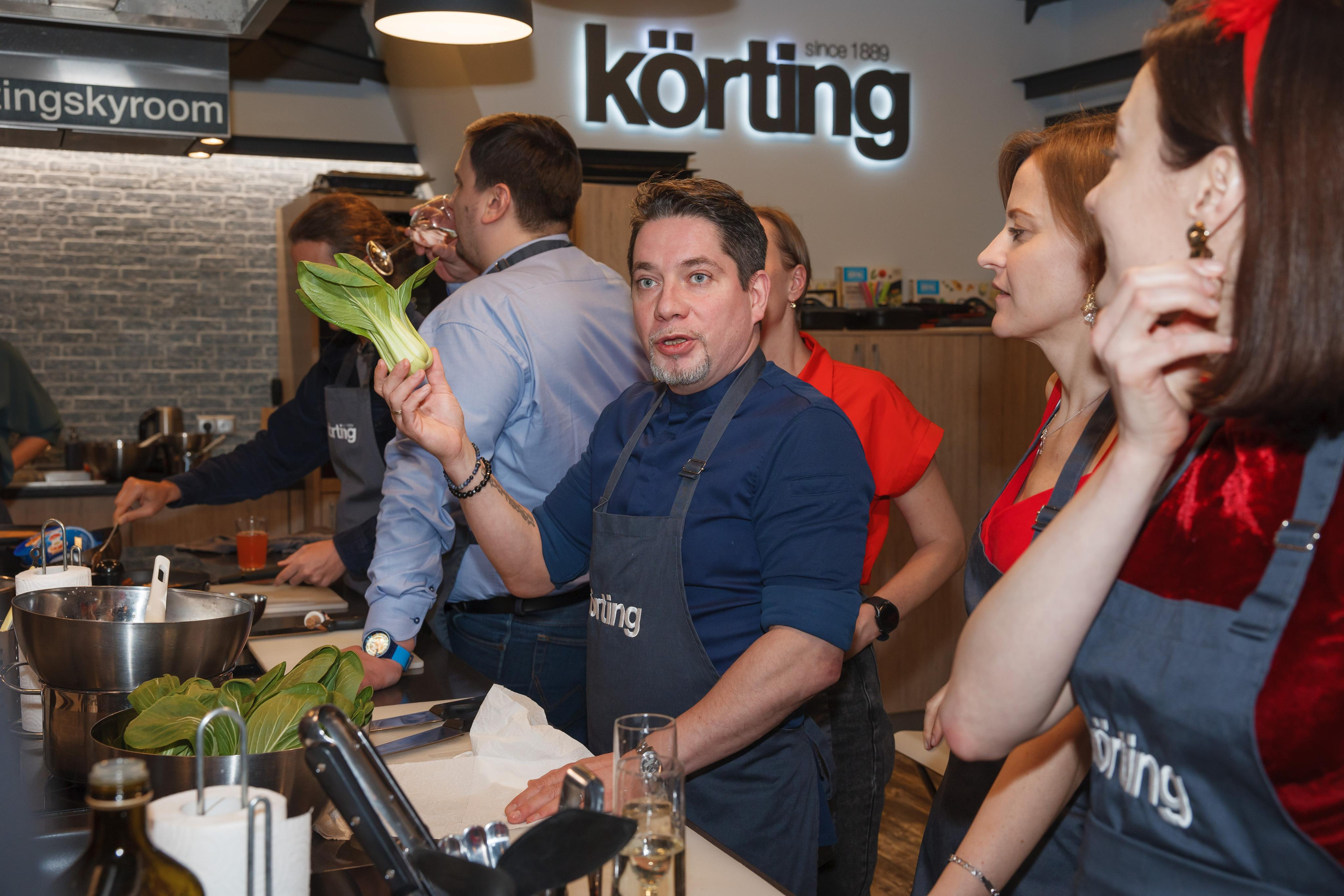 Фотосъемка корпоративного мастер-класса по приготовлению блюд. Свадебный и репортажный фотограф (Москва, Королев и другие)