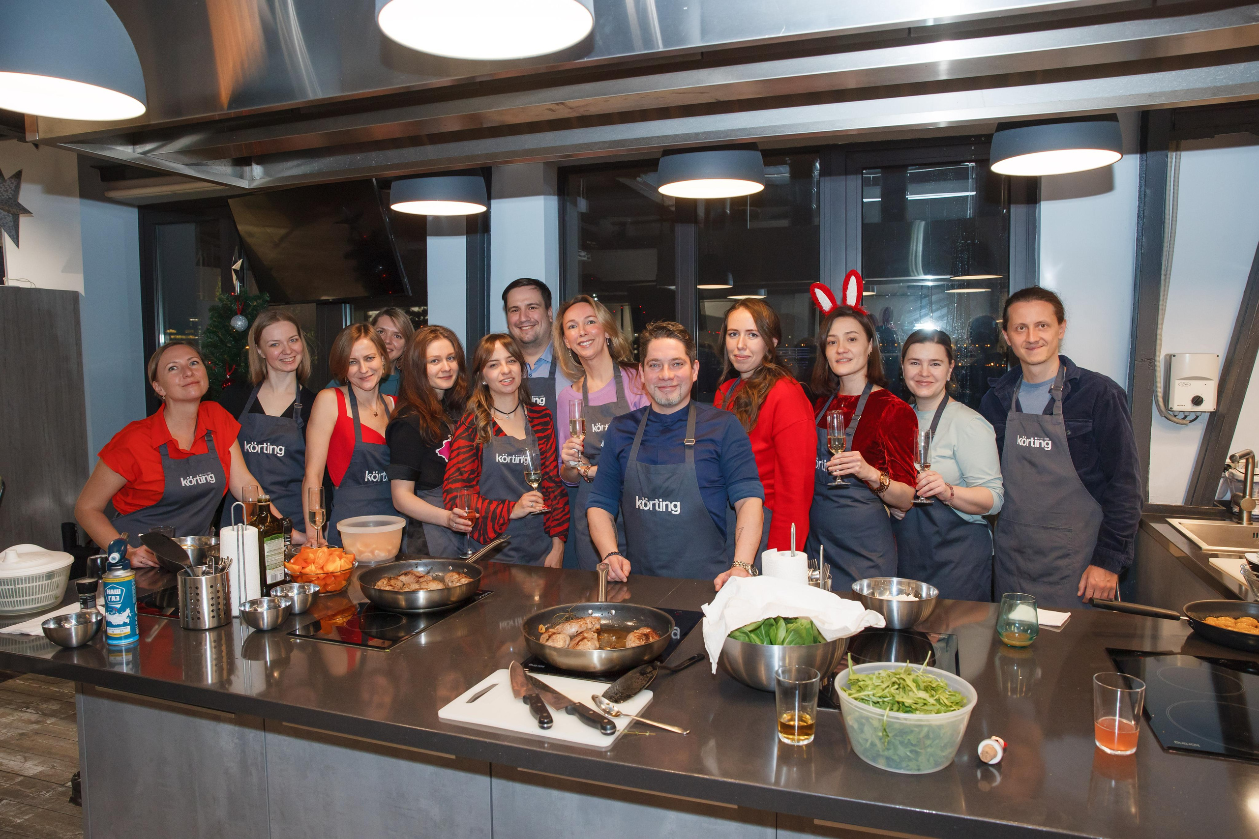 Фотосъемка корпоративного мастер-класса по приготовлению блюд. Свадебный и репортажный фотограф (Москва, Королев и другие)