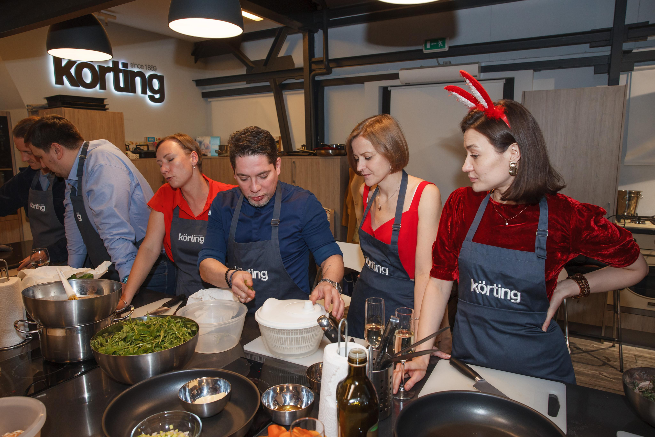 Фотосъемка корпоративного мастер-класса по приготовлению блюд. Свадебный и репортажный фотограф (Москва, Королев и другие)