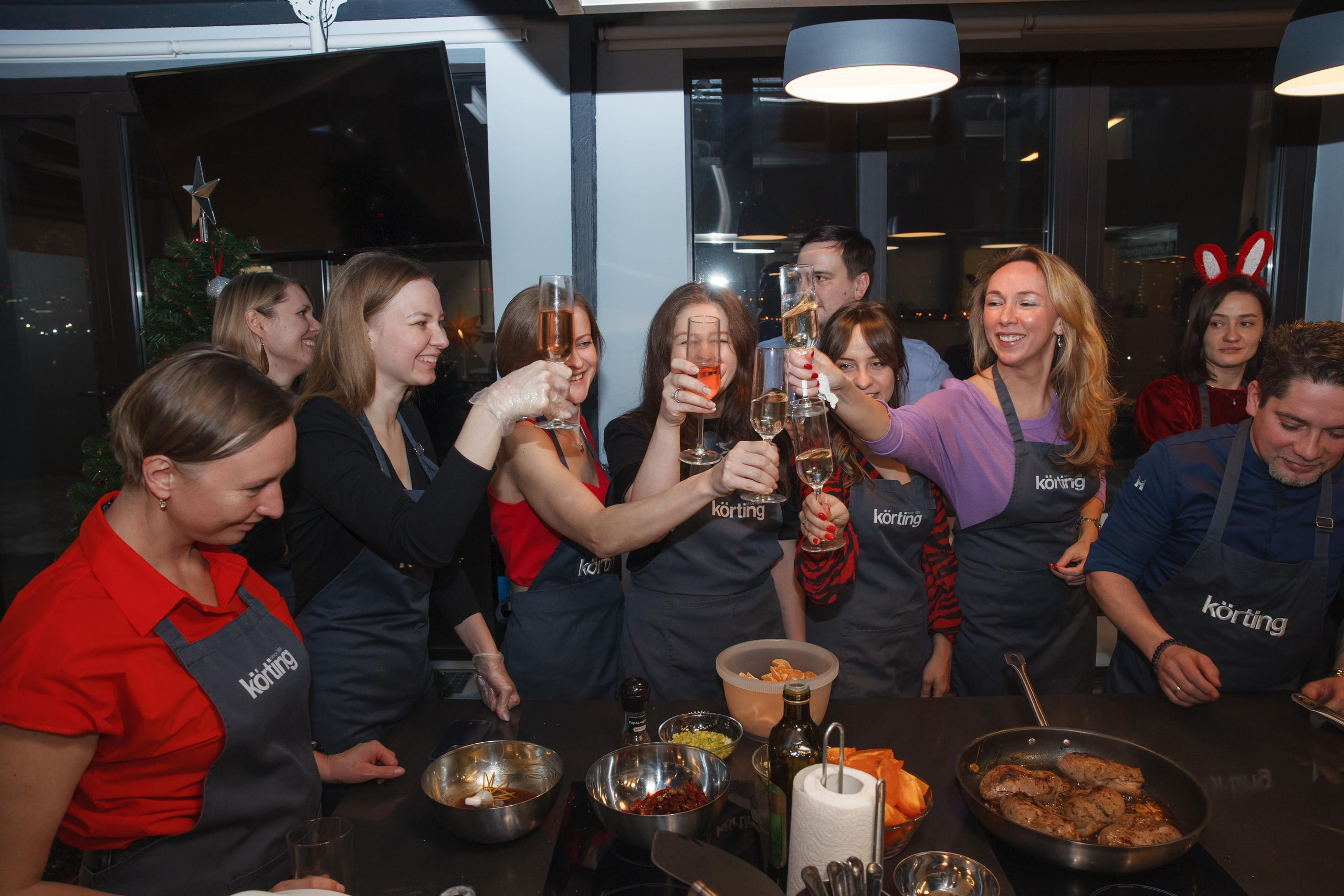 Фотосъемка корпоративного мастер-класса по приготовлению блюд. Свадебный и репортажный фотограф (Москва, Королев и другие)