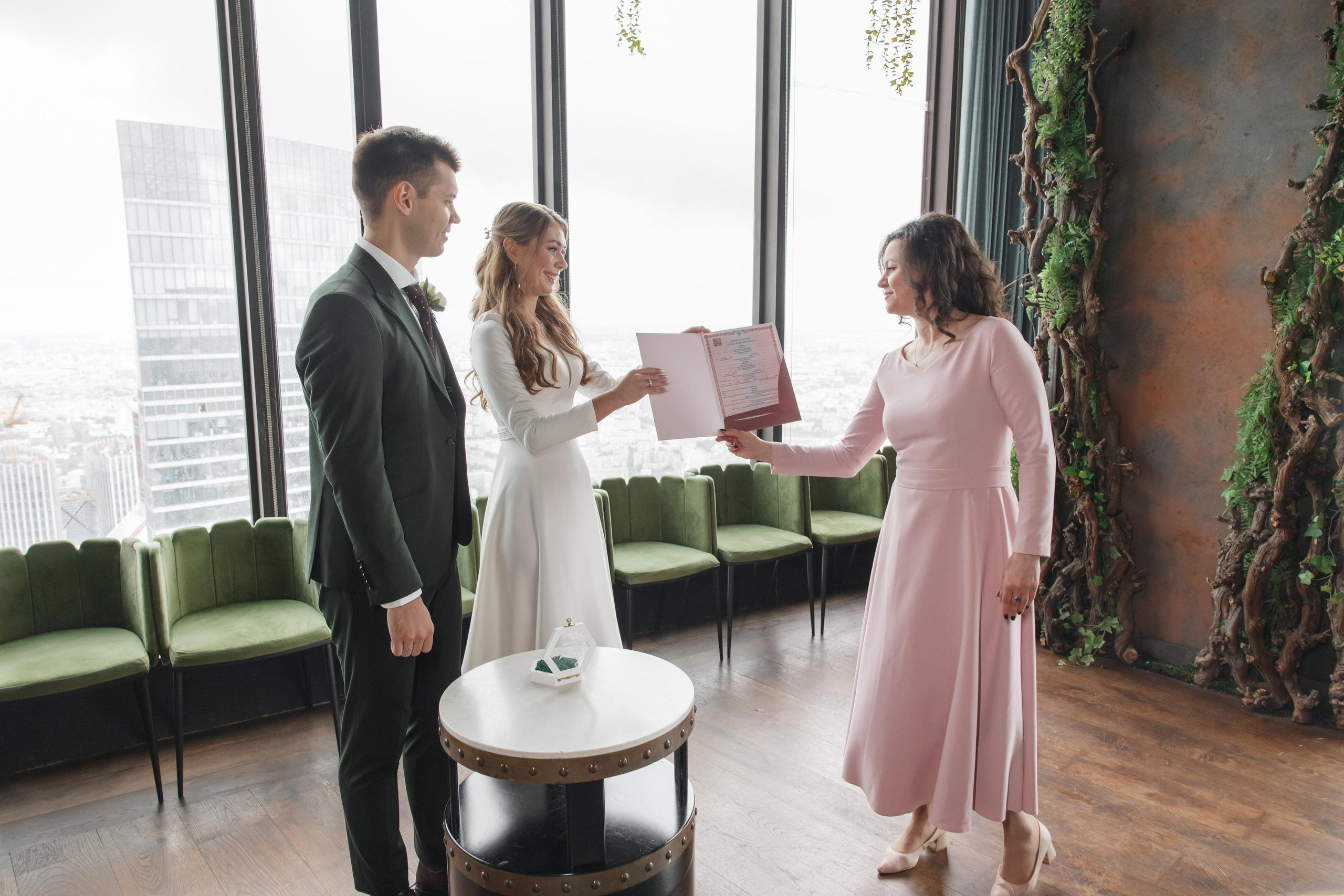 Регистрация брака в Birds. Свадебный и репортажный фотограф (Москва, Королев и другие)