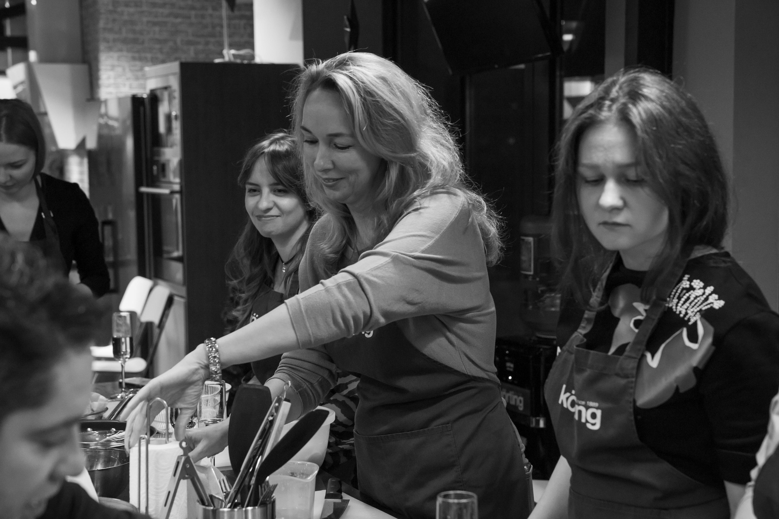 Фотосъемка корпоративного мастер-класса по приготовлению блюд. Свадебный и репортажный фотограф (Москва, Королев и другие)