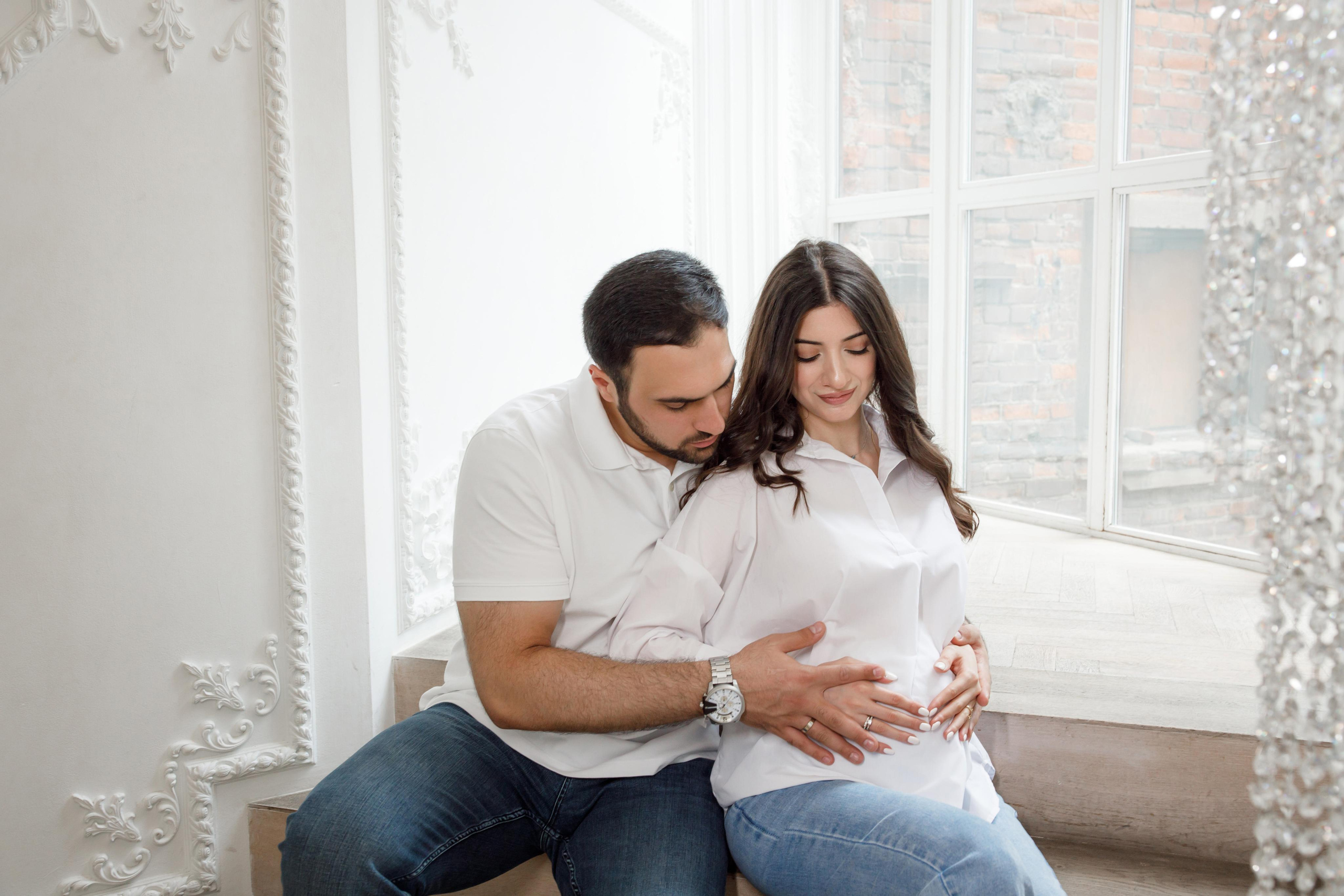 Фотосессия беременности в Famous Studios. Свадебный и репортажный фотограф (Москва, Королев и другие)