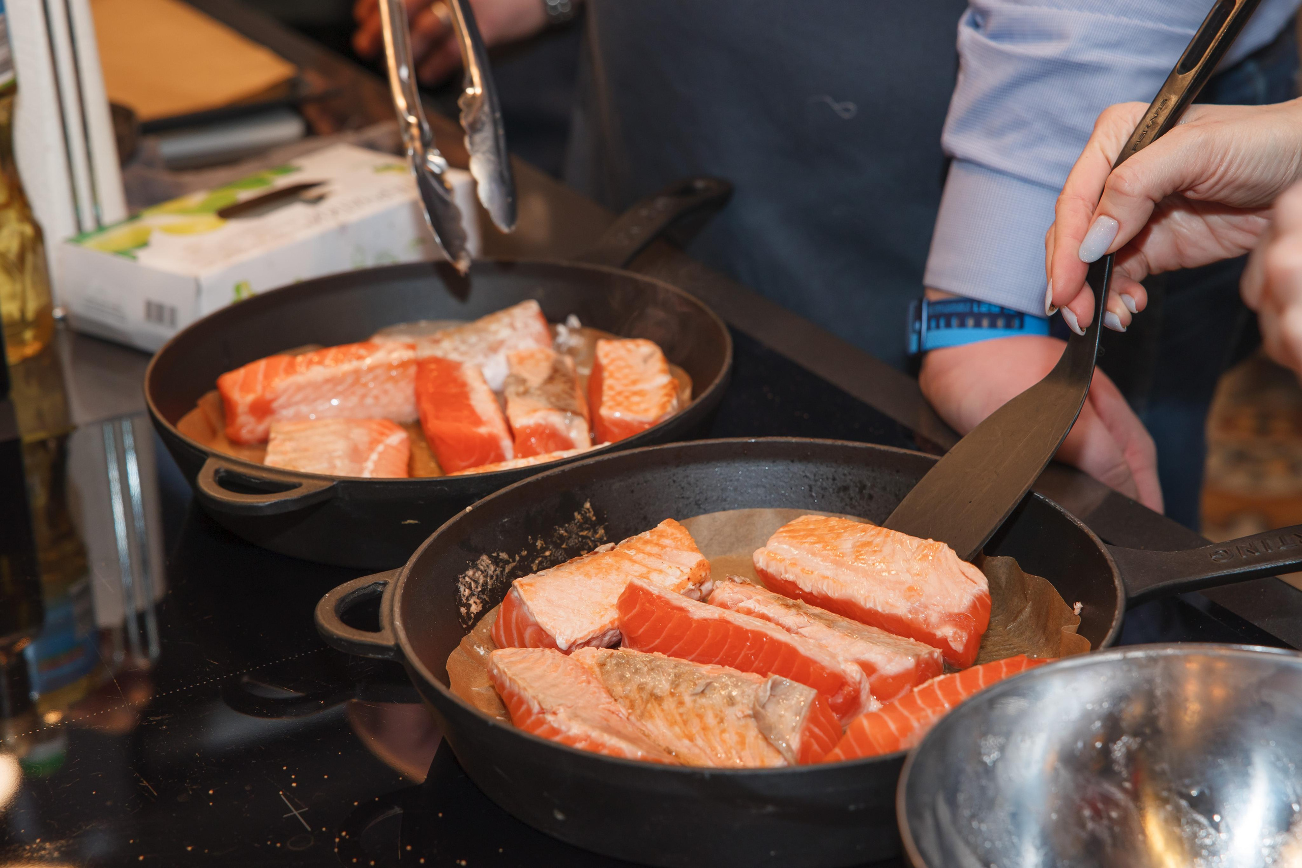 Фотосъемка корпоративного мастер-класса по приготовлению блюд. Свадебный и репортажный фотограф (Москва, Королев и другие)