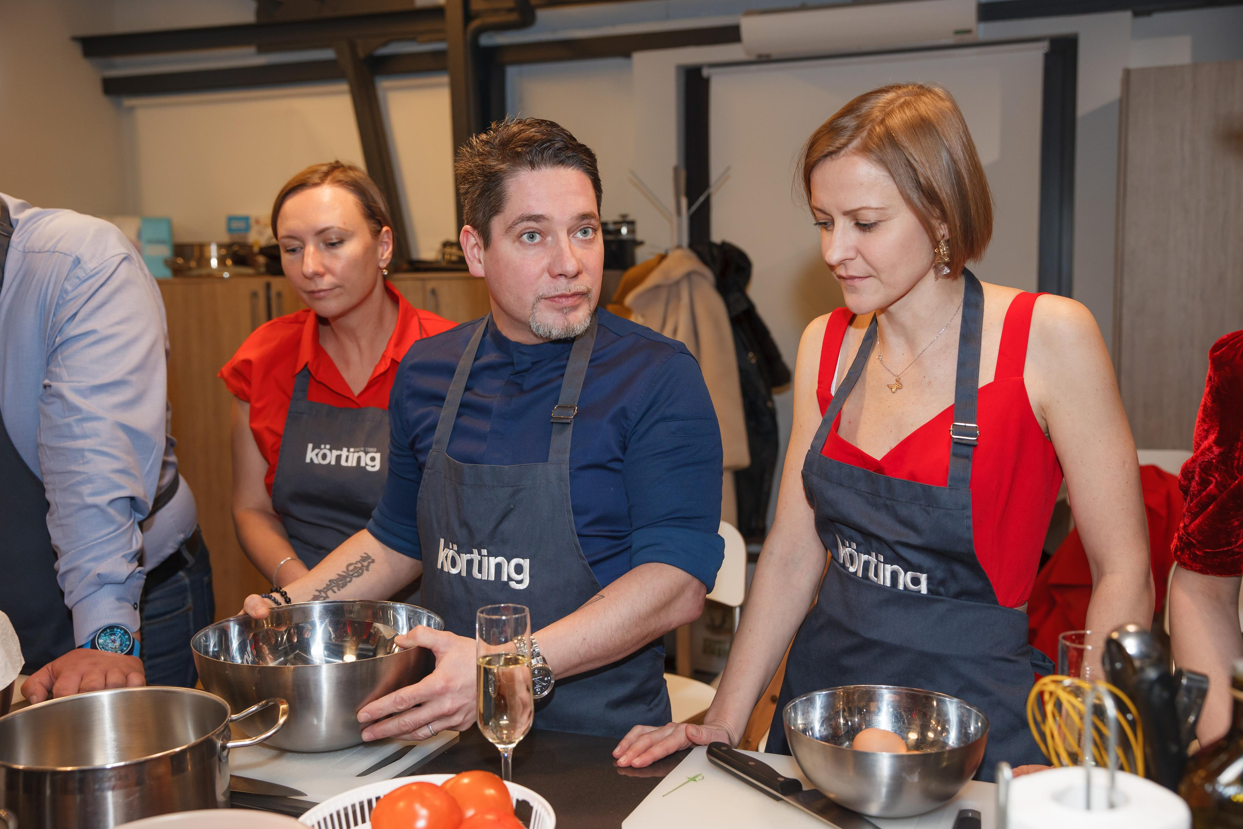 Фотосъемка корпоративного мастер-класса по приготовлению блюд. Свадебный и репортажный фотограф (Москва, Королев и другие)