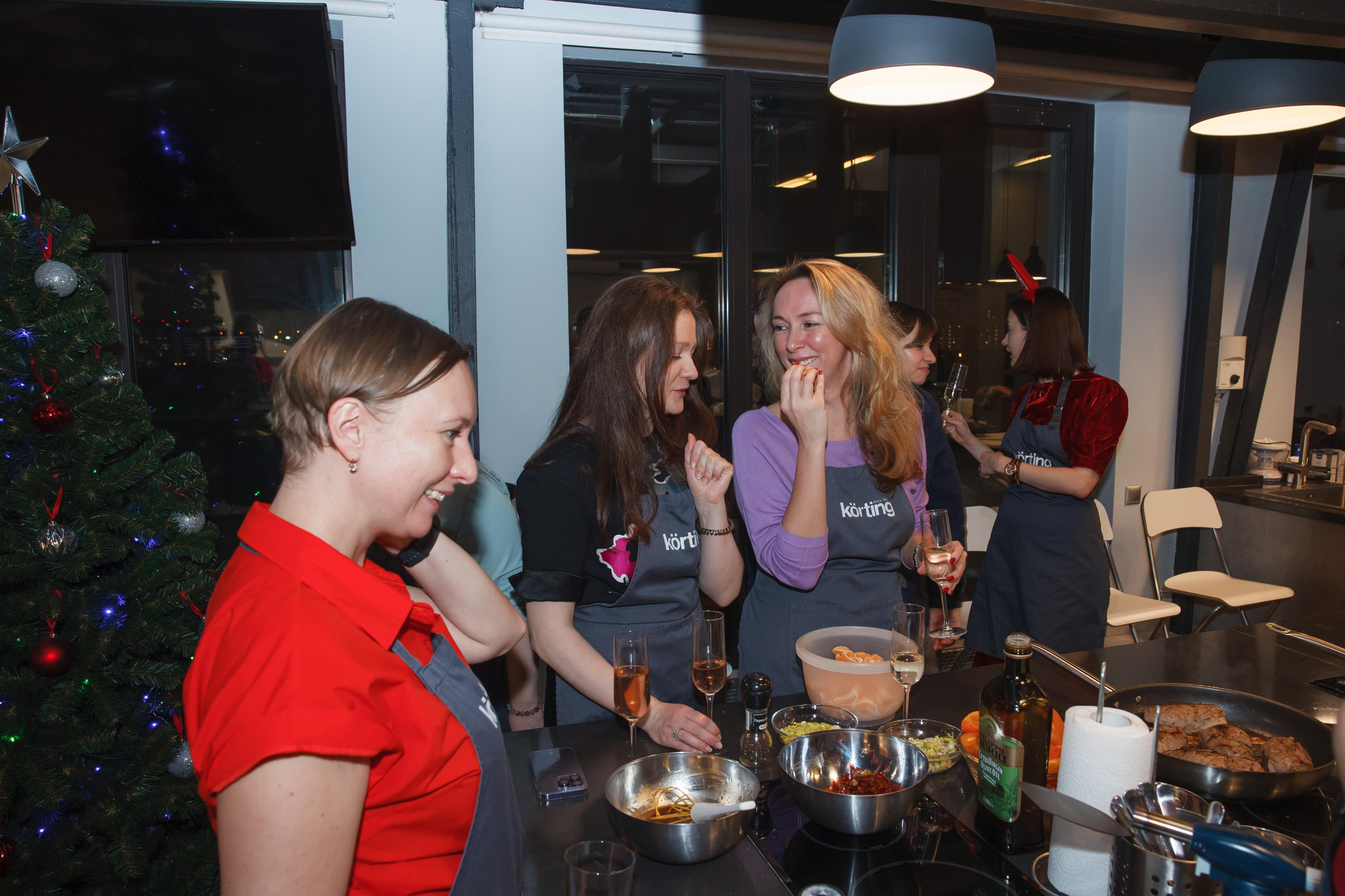 Фотосъемка корпоративного мастер-класса по приготовлению блюд. Свадебный и репортажный фотограф (Москва, Королев и другие)