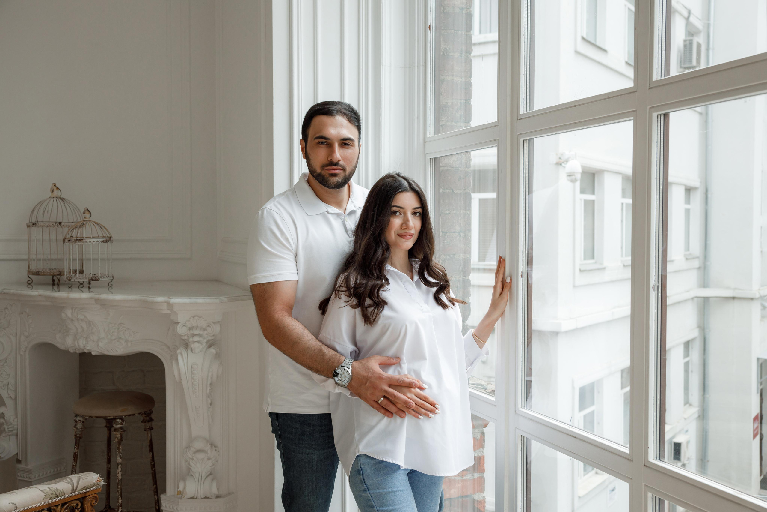 Фотосессия беременности в Famous Studios. Свадебный и репортажный фотограф (Москва, Королев и другие)