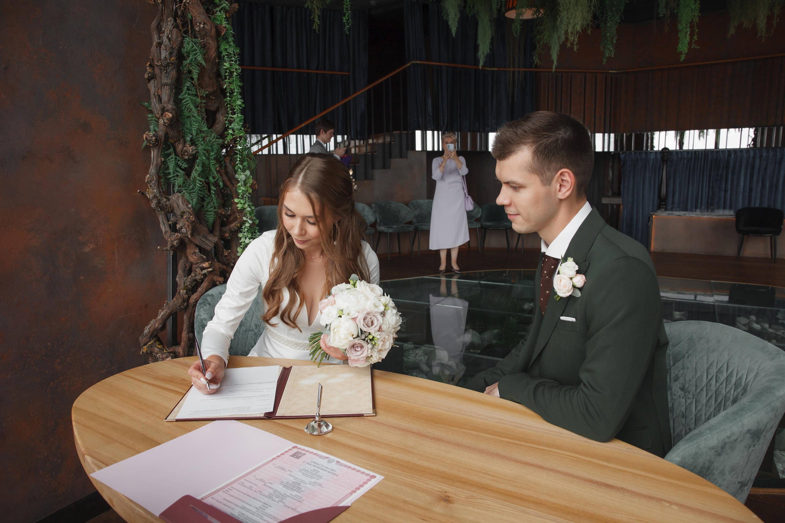 Регистрация брака в Birds. Свадебный и репортажный фотограф (Москва, Королев и другие)