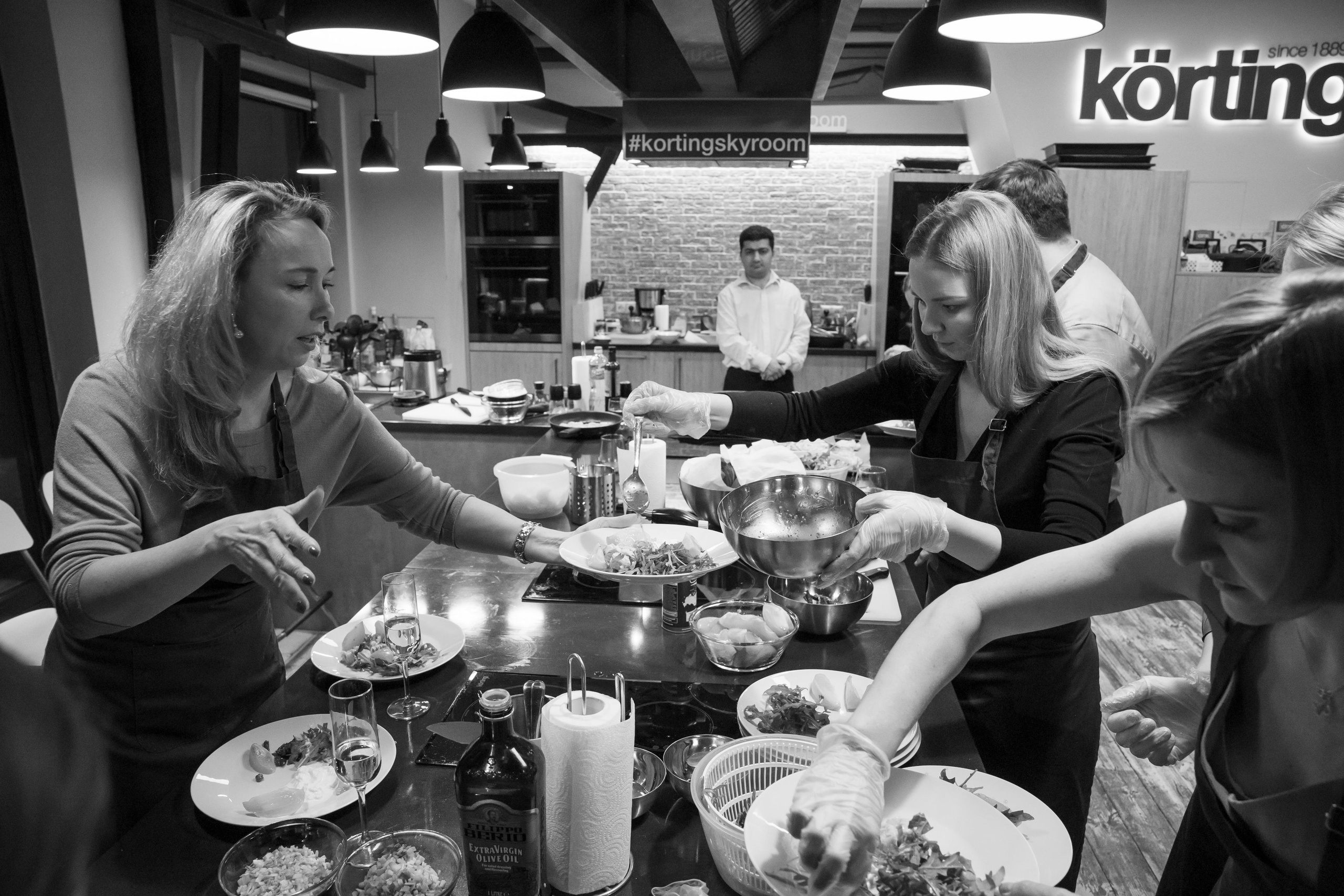 Фотосъемка корпоративного мастер-класса по приготовлению блюд. Свадебный и репортажный фотограф (Москва, Королев и другие)