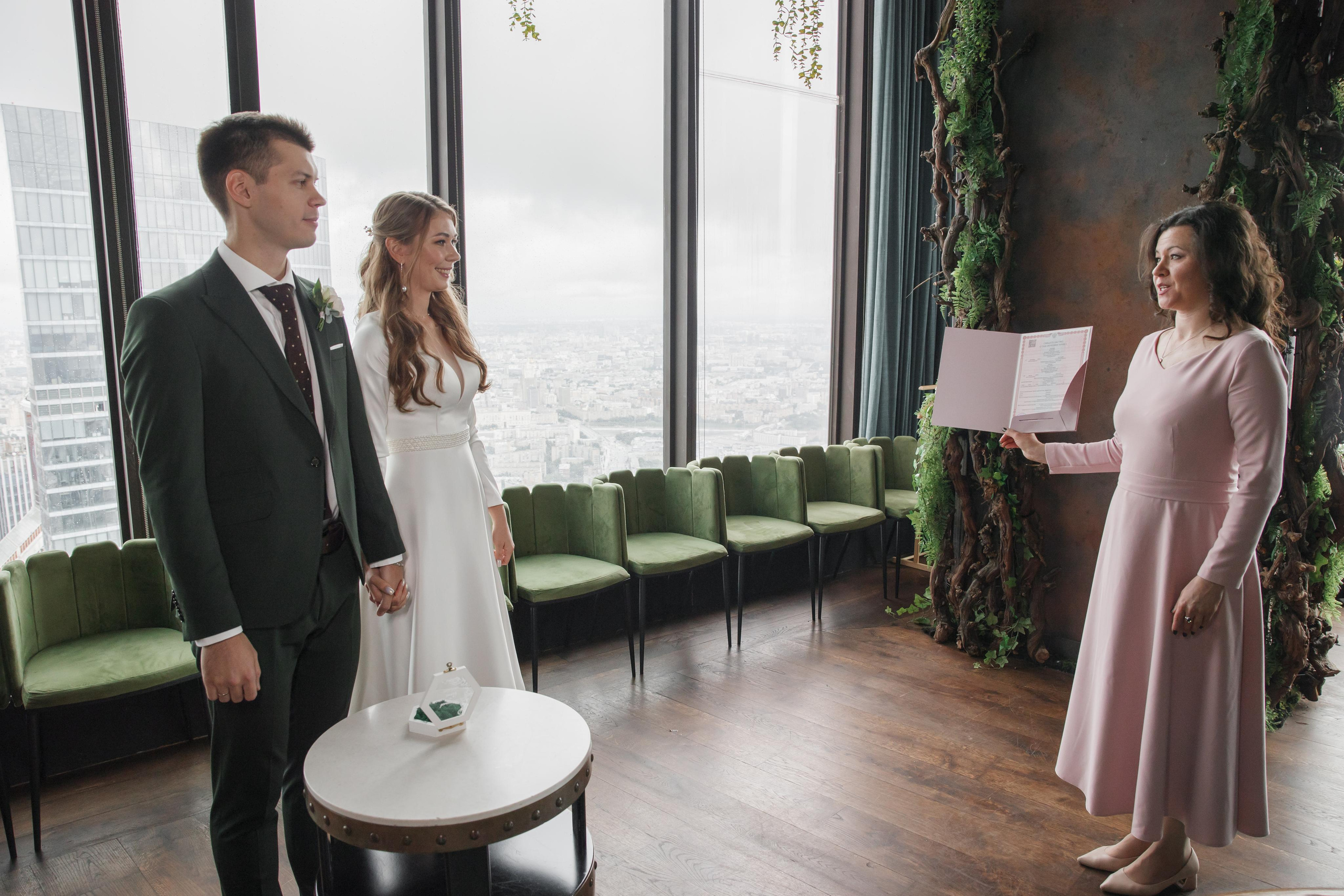 Регистрация брака в Birds. Свадебный и репортажный фотограф (Москва, Королев и другие)