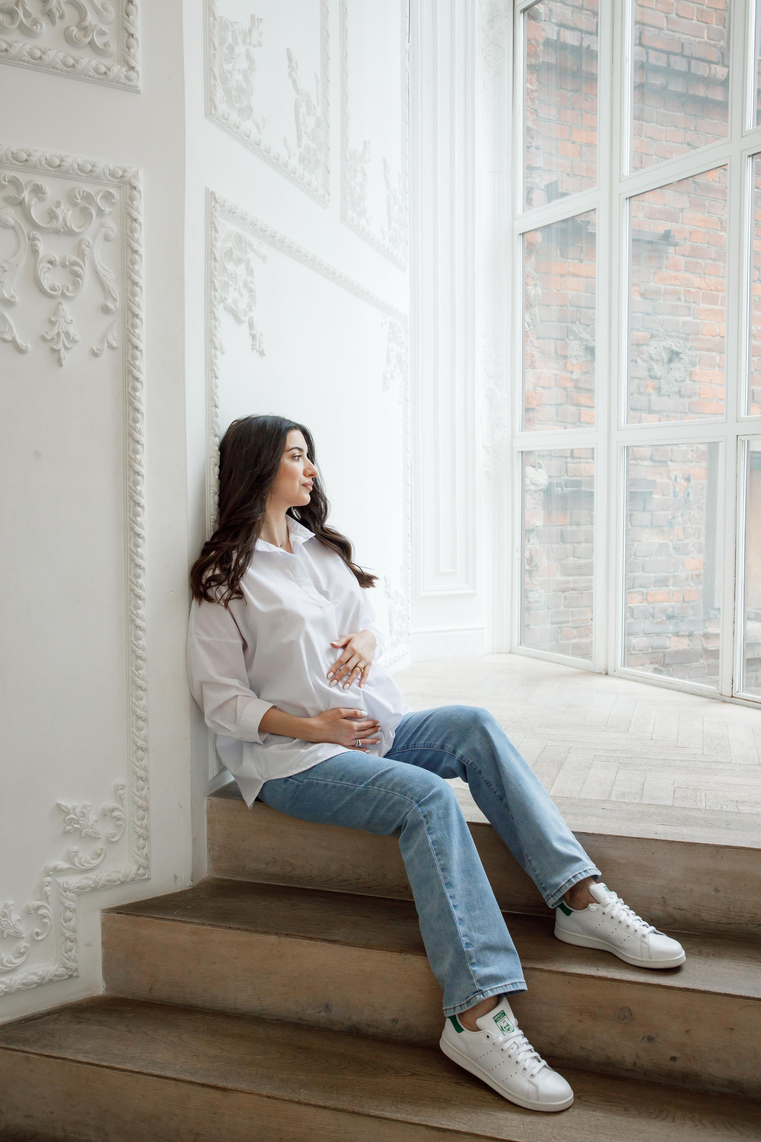 Фотосессия беременности в Famous Studios. Свадебный и репортажный фотограф (Москва, Королев и другие)