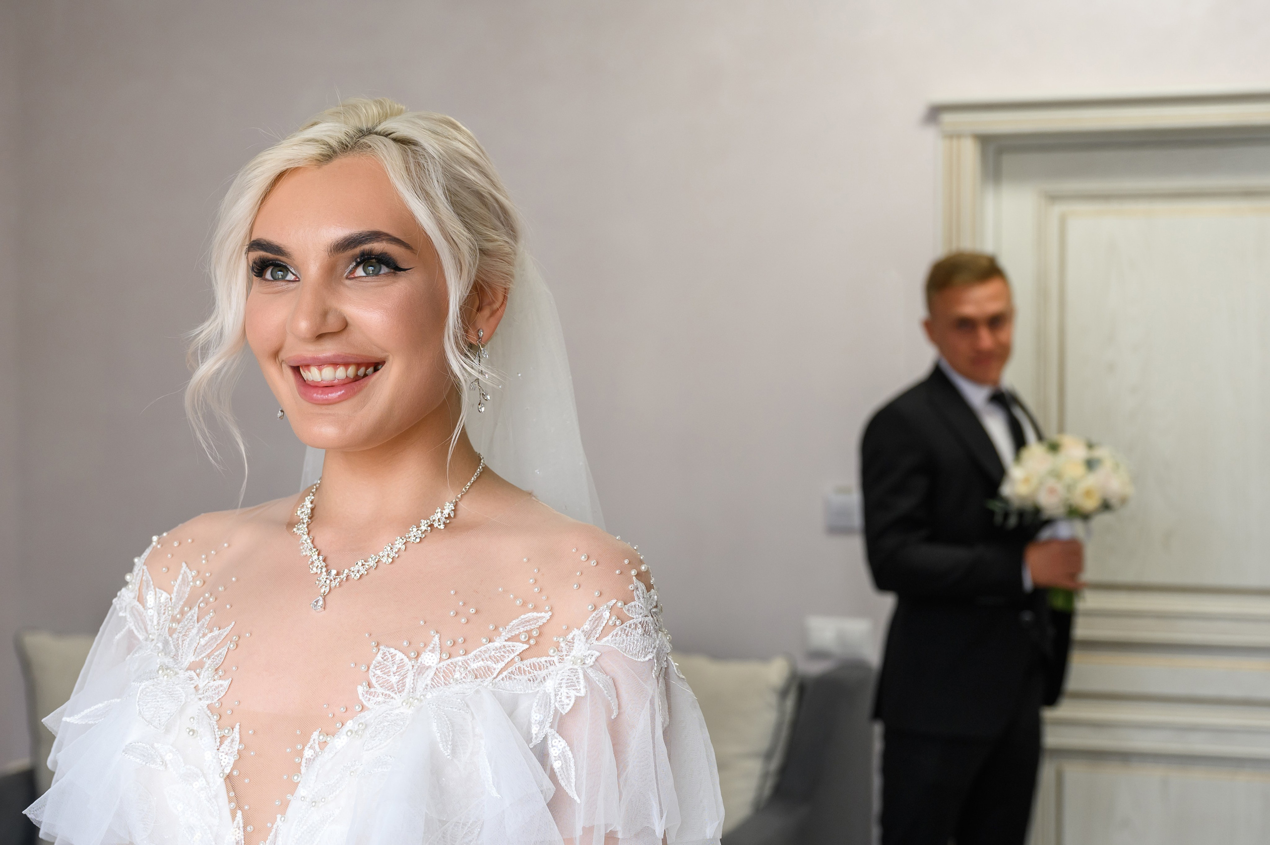 Свадебная фотосессия гостиничный комплекс Бережки Холл. Свадебный фотограф Москва Юрий Кульман