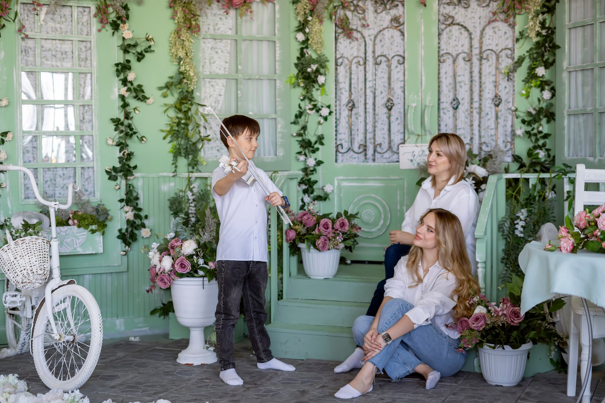 Весенняя история в Студии К2. Семейный и детский фотограф в Хабаровске Анна Гриневич