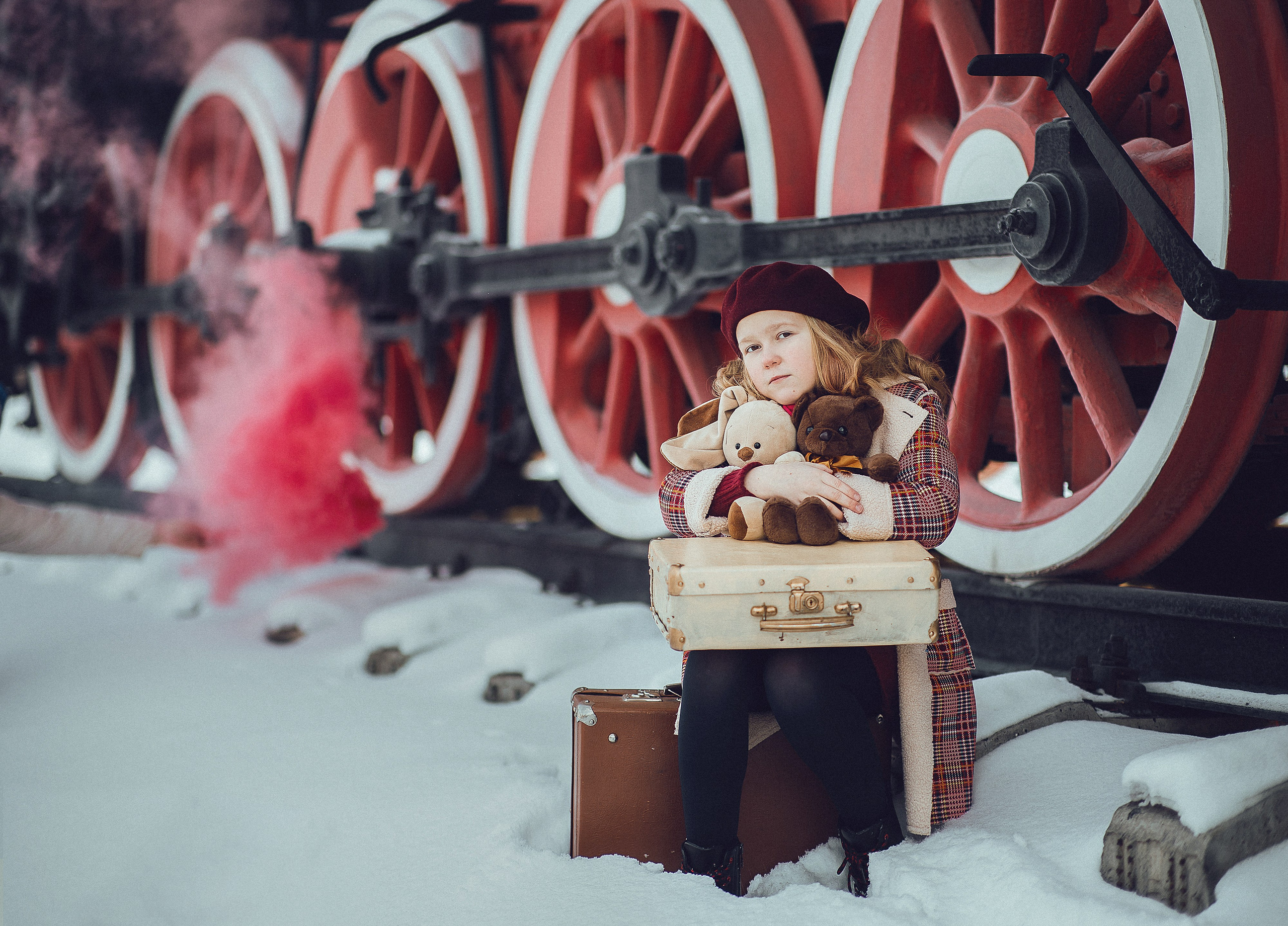 Паровоз. Свадебный и портретный фотограф Алина Иванова. Екатеринбург-Москва