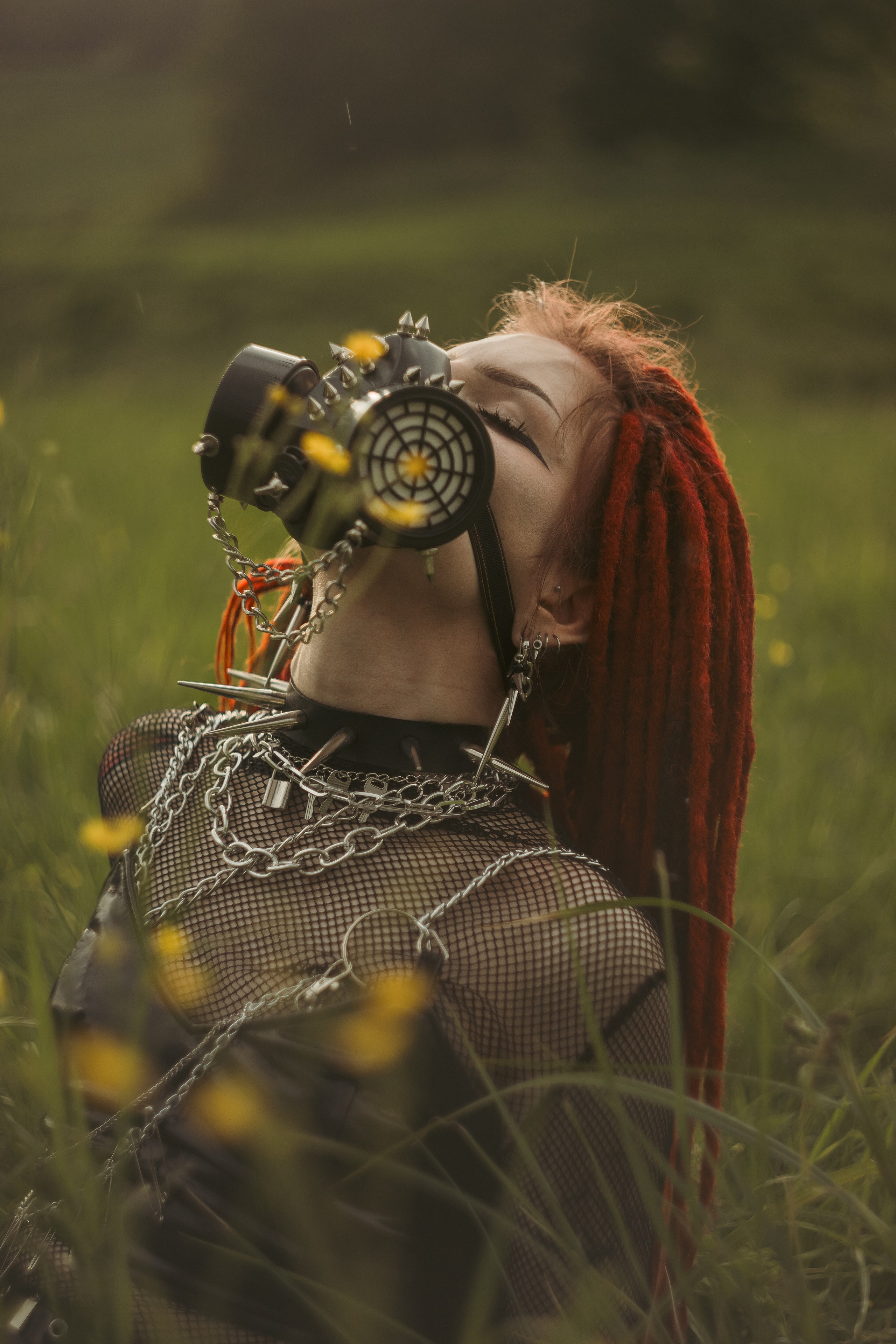 На природе. Photomantis