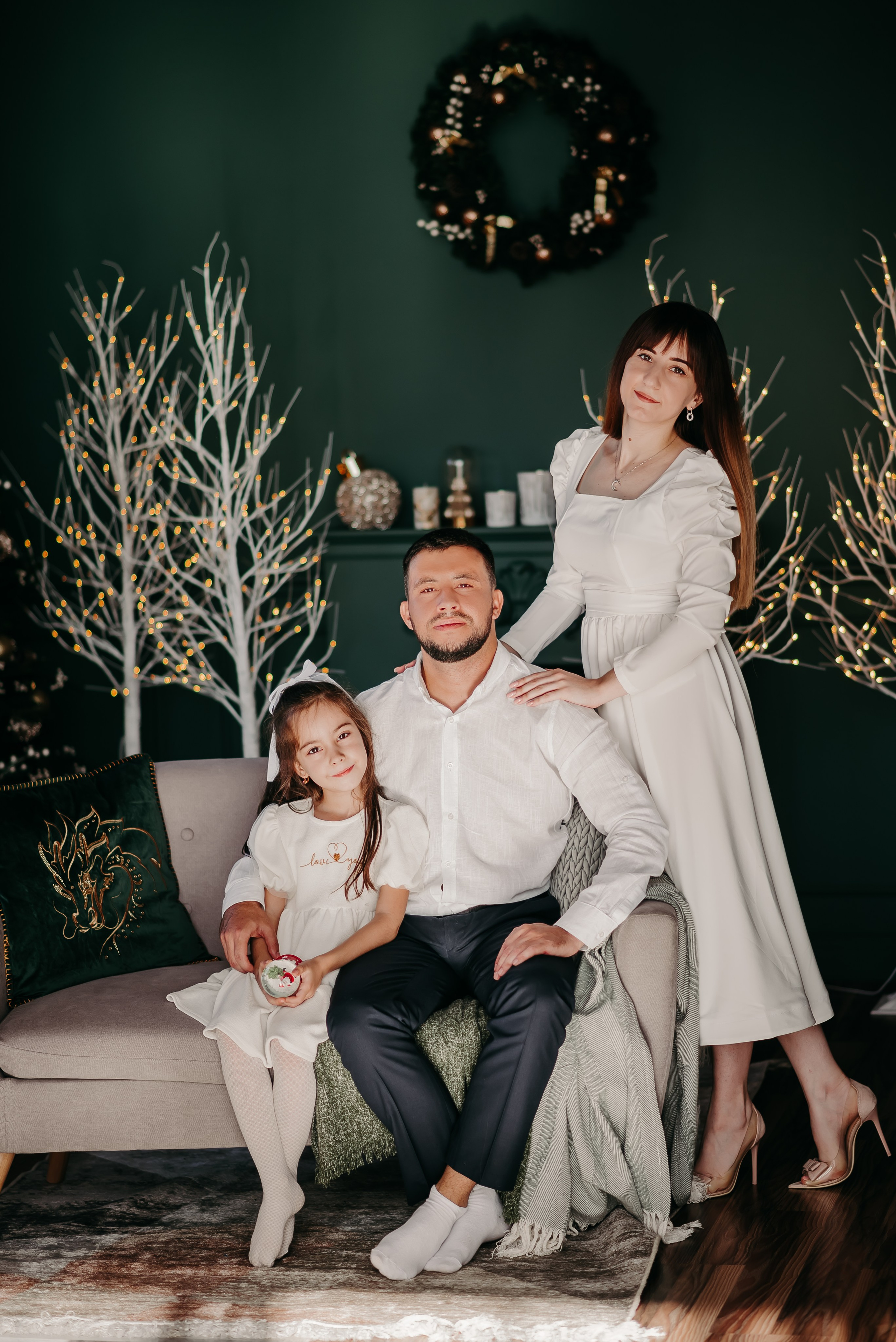 Новогодние фотосессии. Семейный и женский фотограф Лоо Краснодар Сочи Энем Татьяна Трибурт