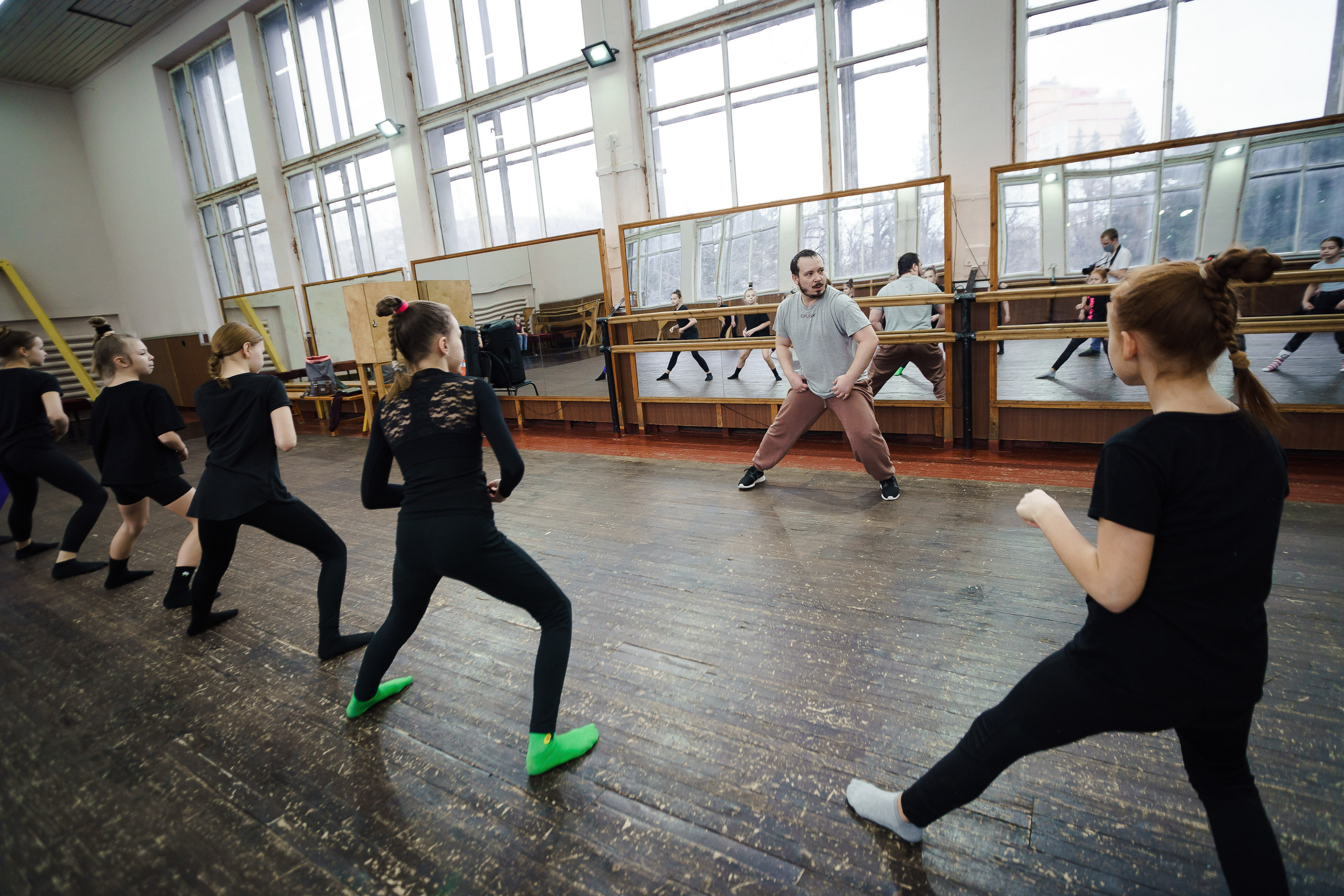 Мастер-класс танцевального фестиваля «Персонажи». Репортажный фотограф Сергей Сажин г. Ярославль