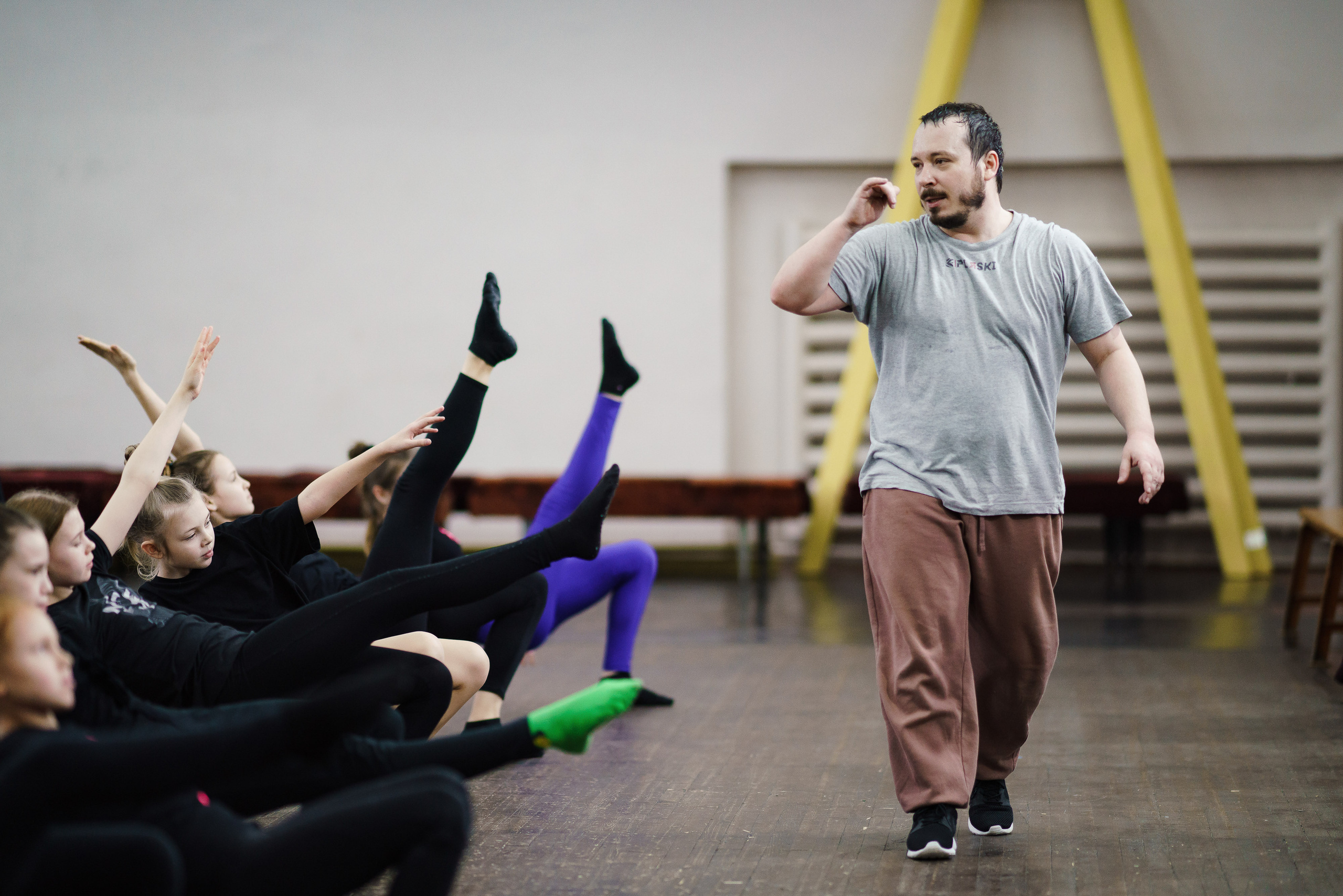 Мастер-класс танцевального фестиваля «Персонажи». Репортажный фотограф Сергей Сажин г. Ярославль