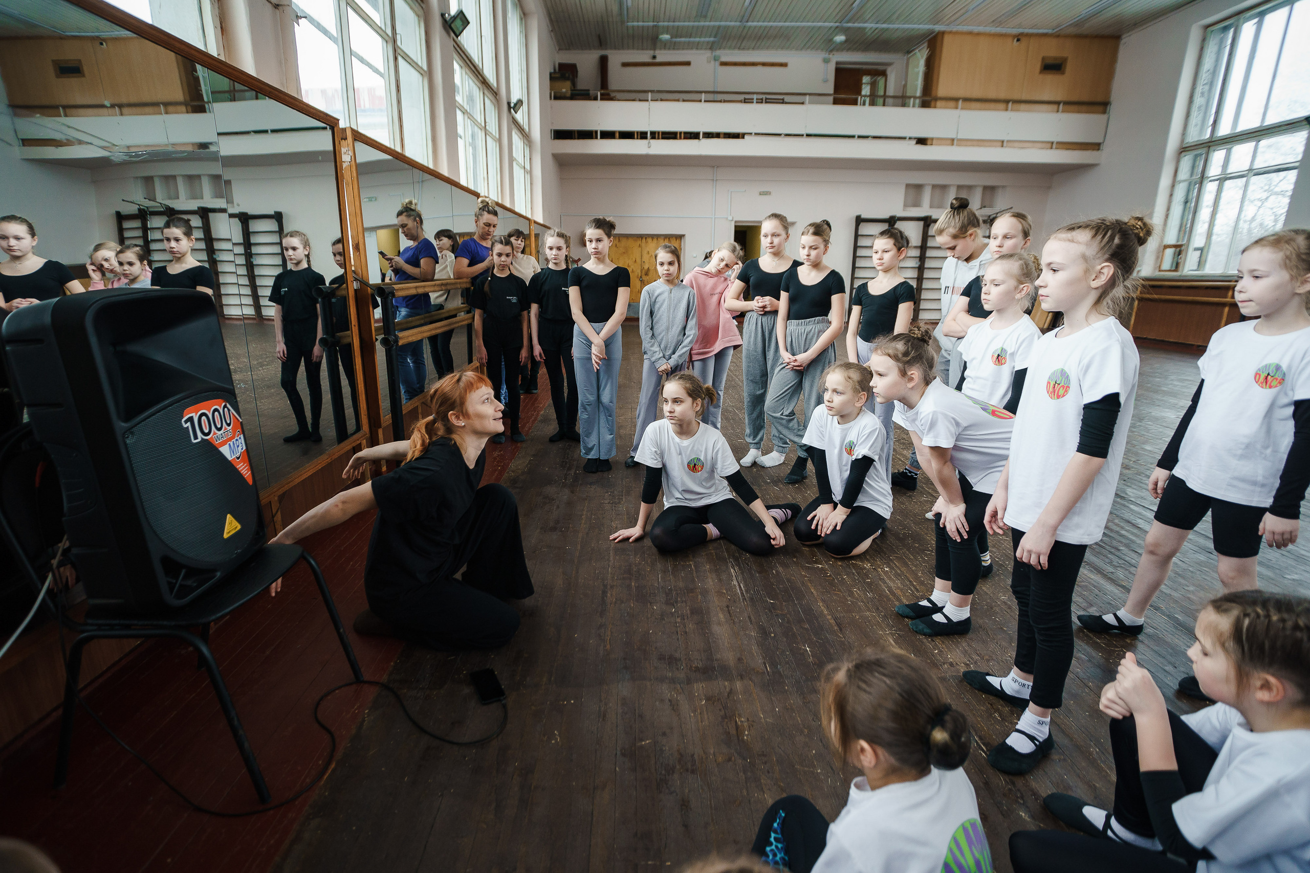 Мастер-класс танцевального фестиваля «Персонажи». Репортажный фотограф Сергей Сажин г. Ярославль