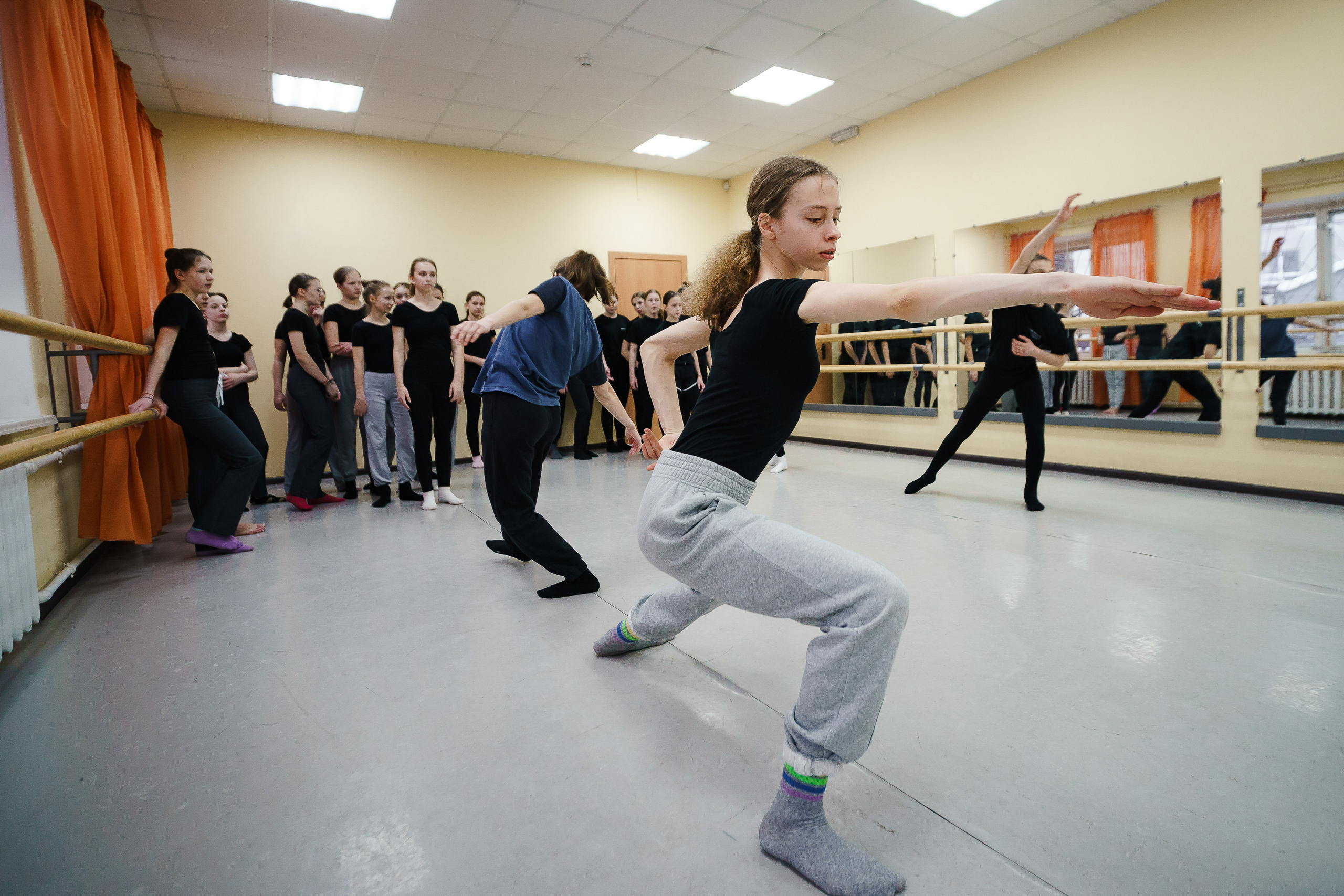 Мастер-класс танцевального фестиваля «Персонажи». Репортажный фотограф Сергей Сажин г. Ярославль