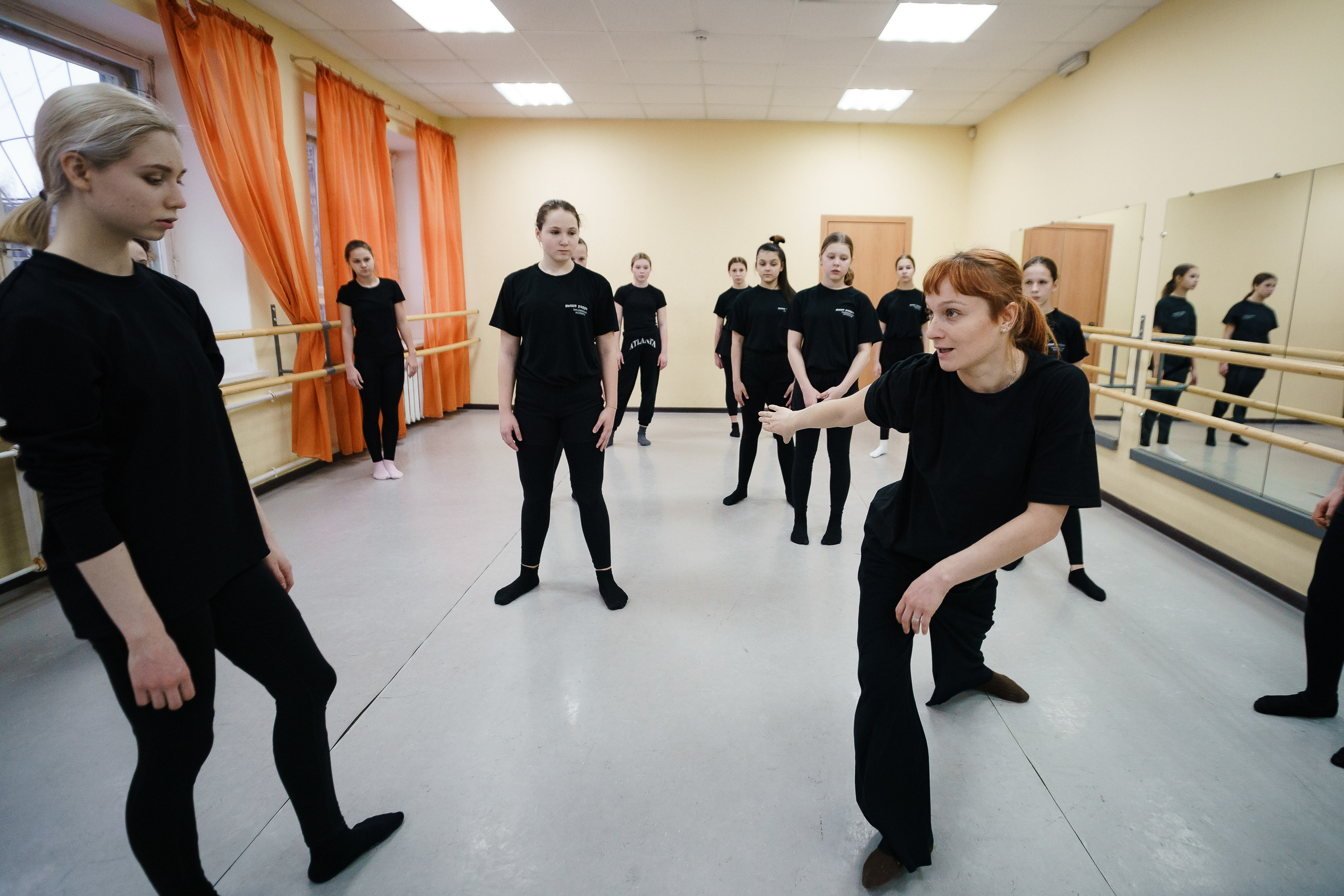 Мастер-класс танцевального фестиваля «Персонажи». Репортажный фотограф Сергей Сажин г. Ярославль