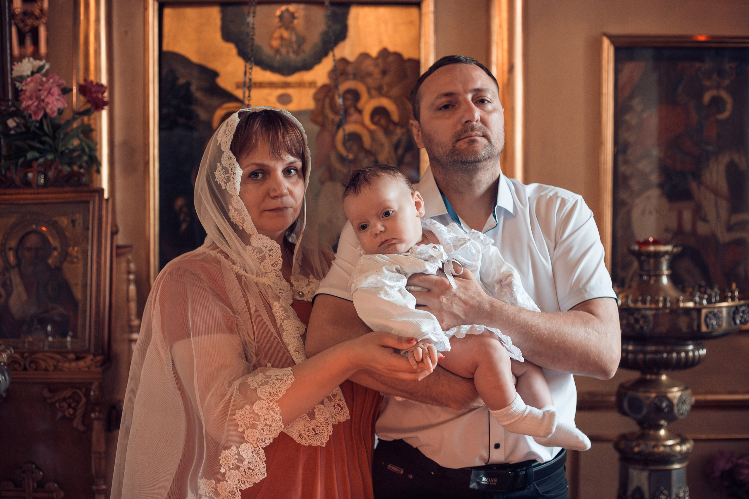 Крещение Артемия в Георгиевской церкви Калуги