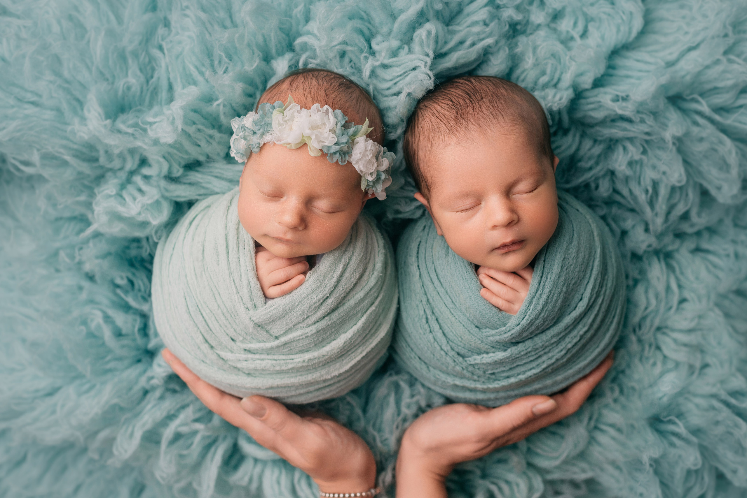 Макар и Марьяна. Фотограф новорожденных Белгород