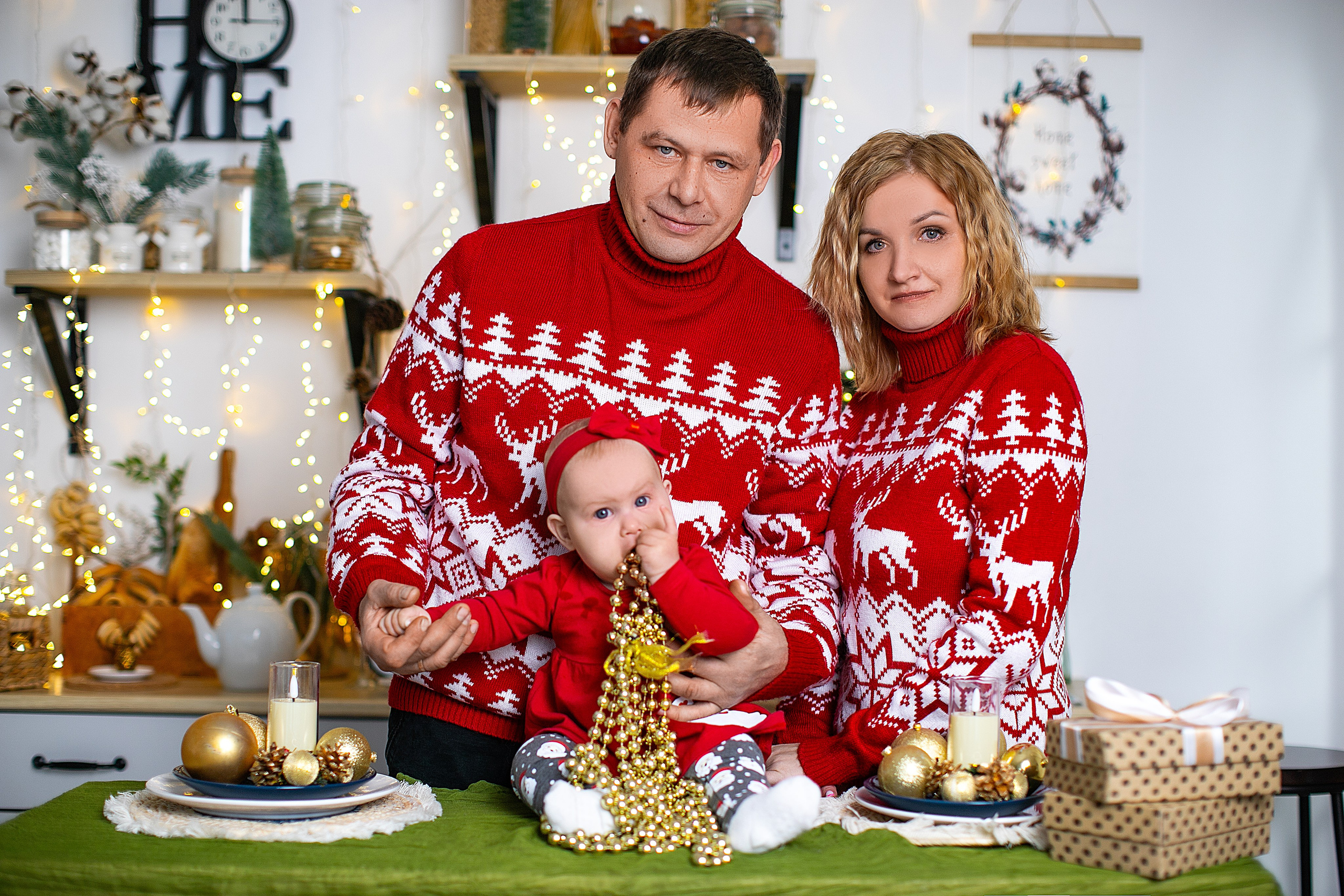 Михаил, Наталья и Машенька. Семейный и детский newborn фотограф в Ростове-на-Дону Наталья Лебедева