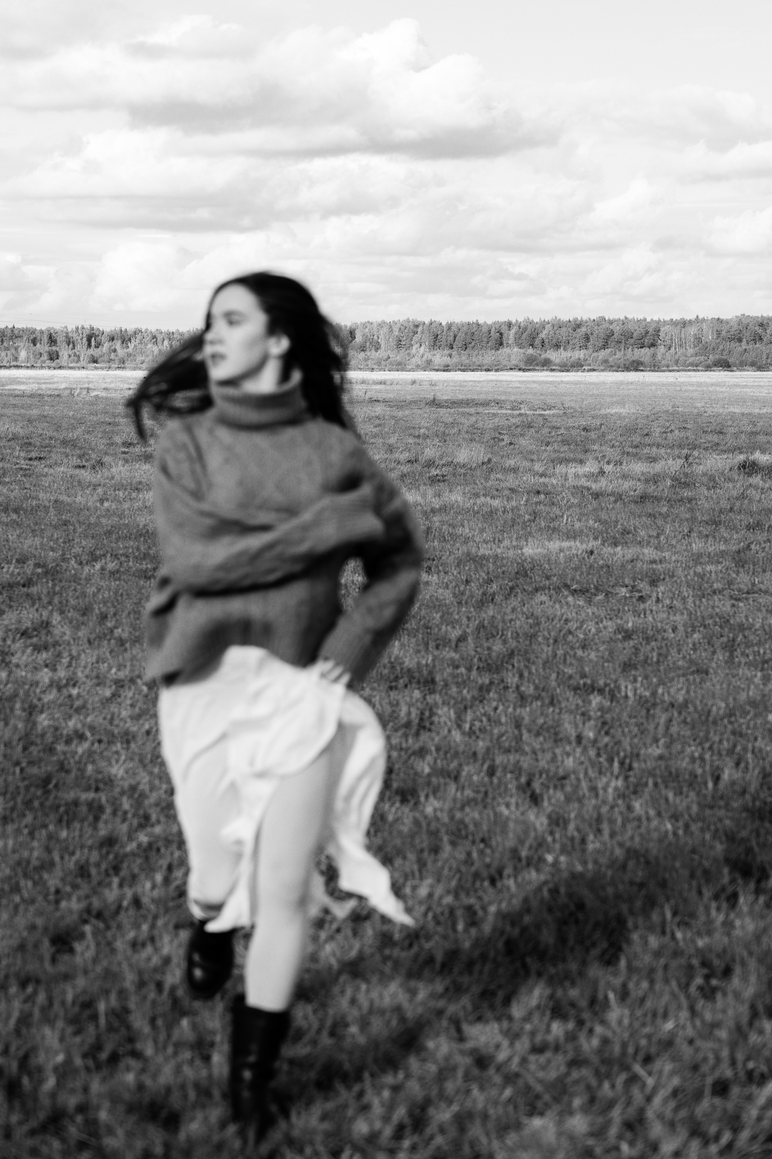 Прогулка в поле осенью. Фотограф в Санкт-Петербурге Вагнер Юлия