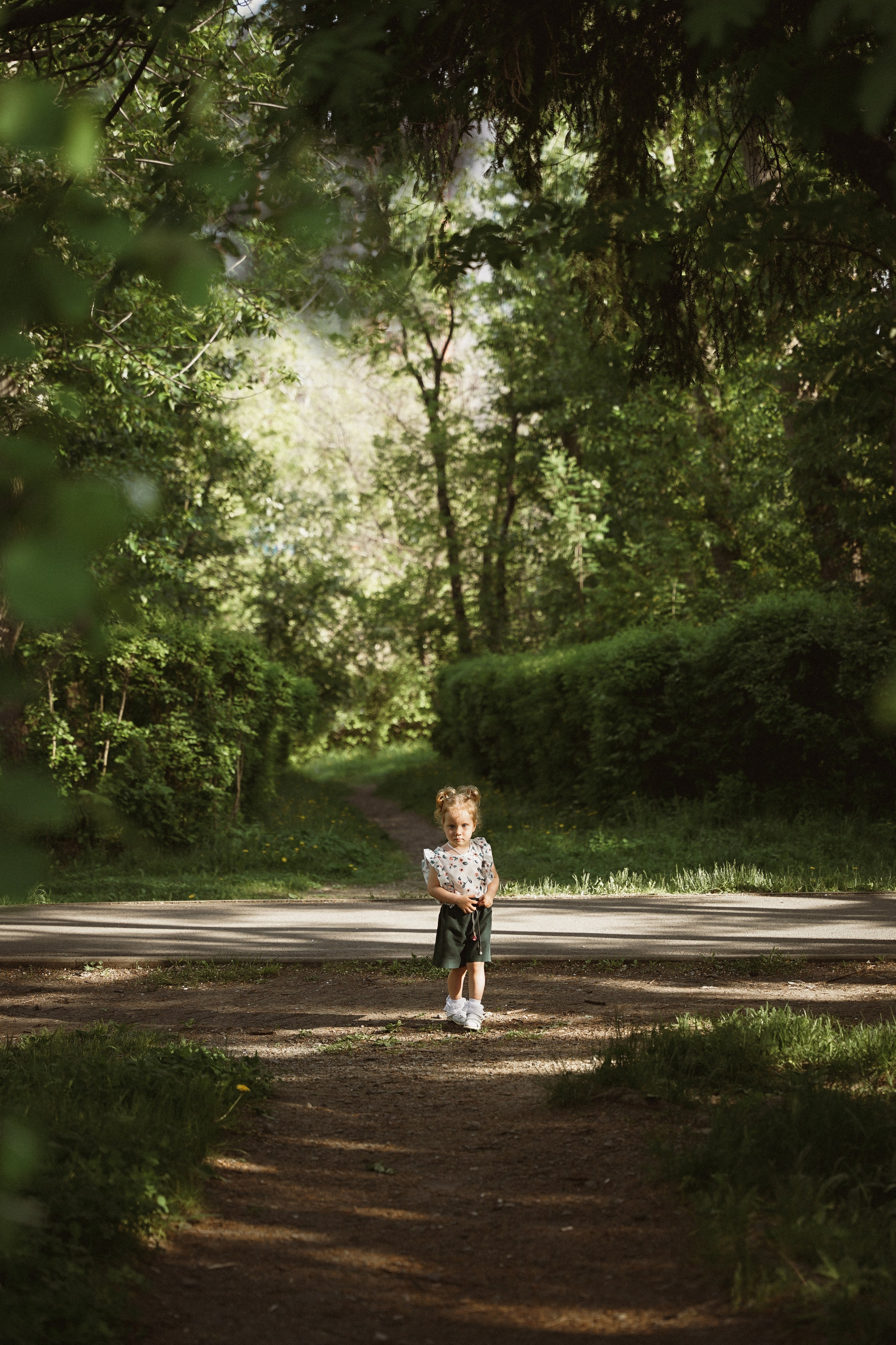 Семейная съемка с ребенком в парке Екатеринбурга