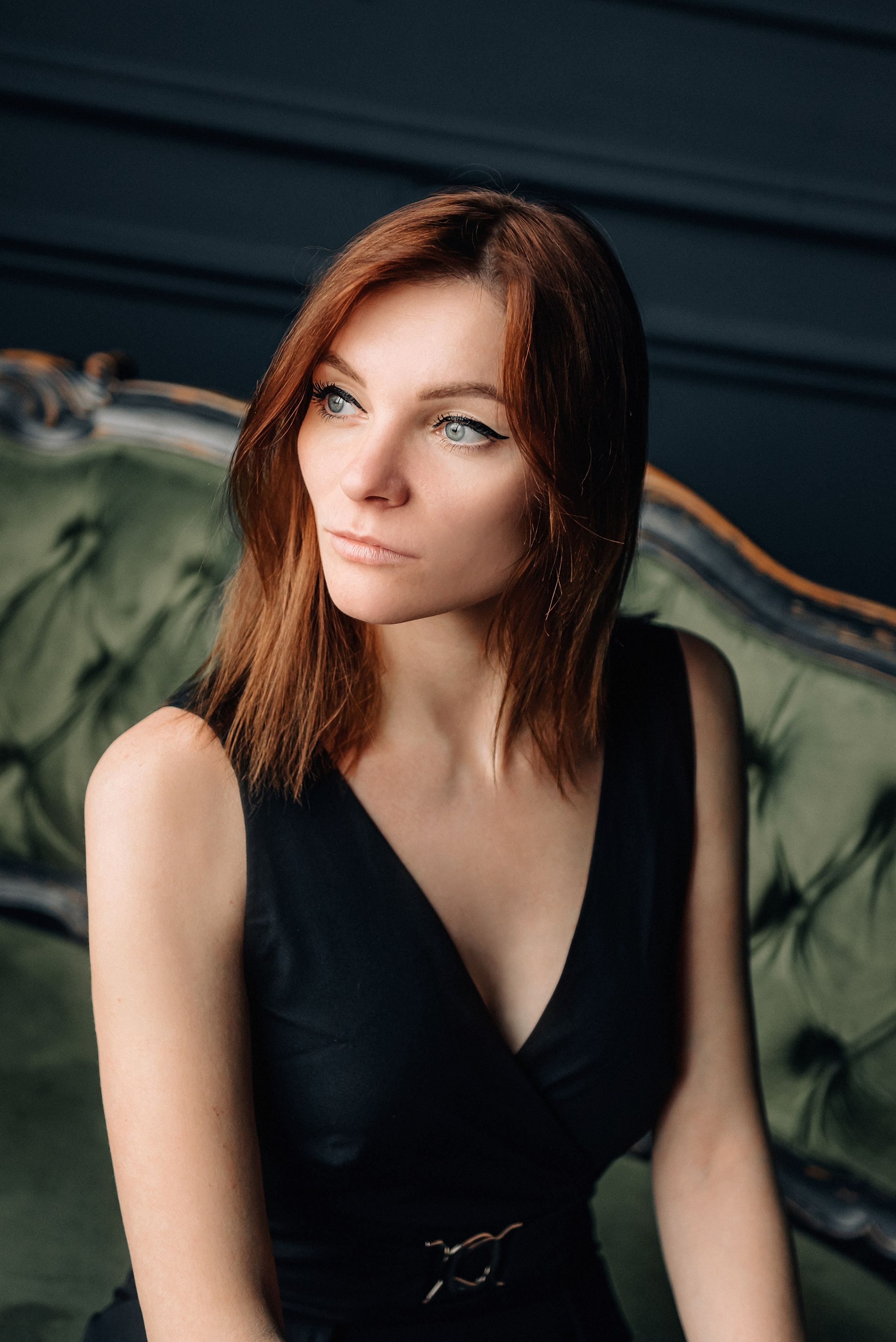 Женская фотосессия в фотостудии Nacked Sky. Портретный фотограф Москва Светлана Кашура