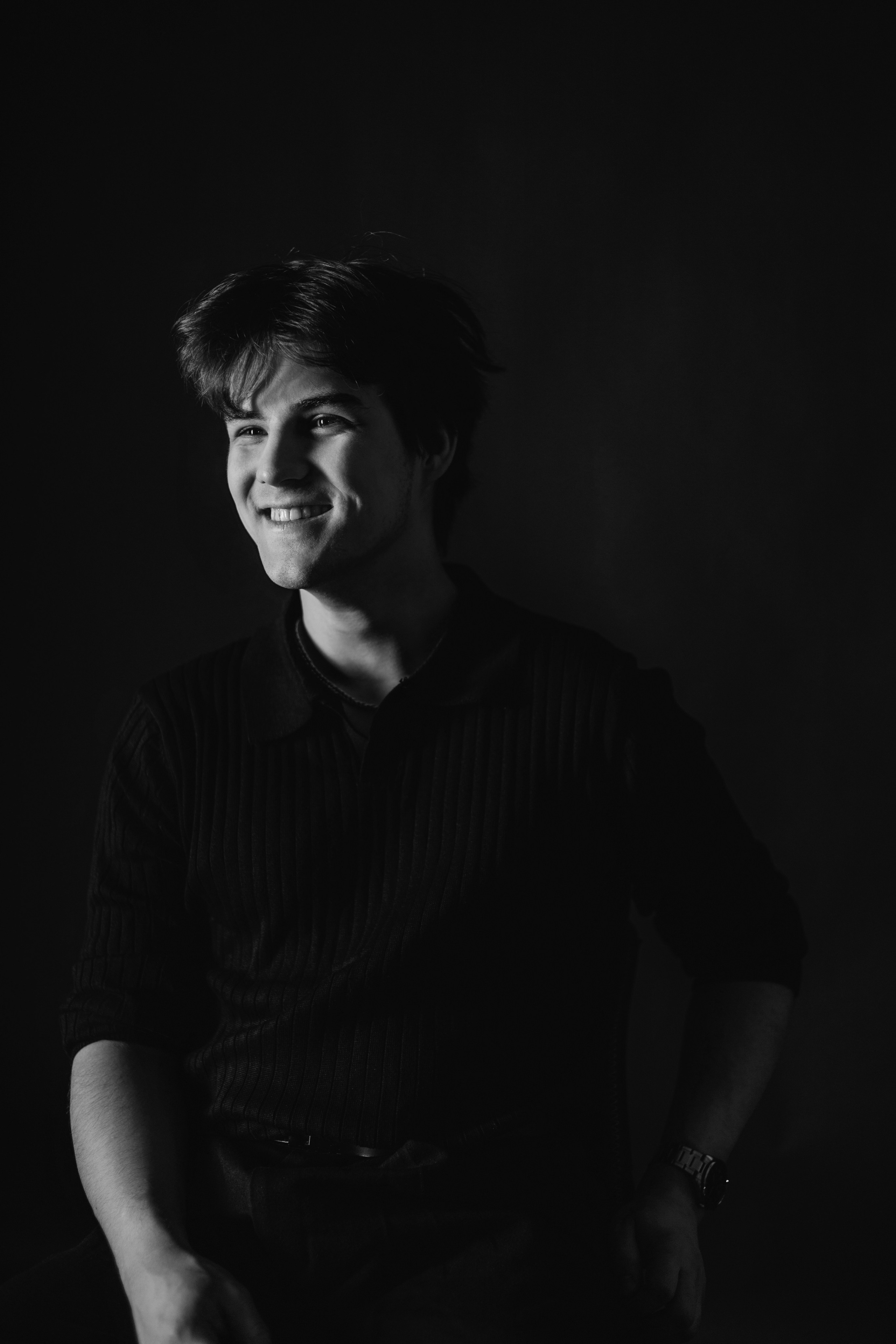 Чёрно-белый портрет. Фотограф Александра Кузуб Санкт-Петербург