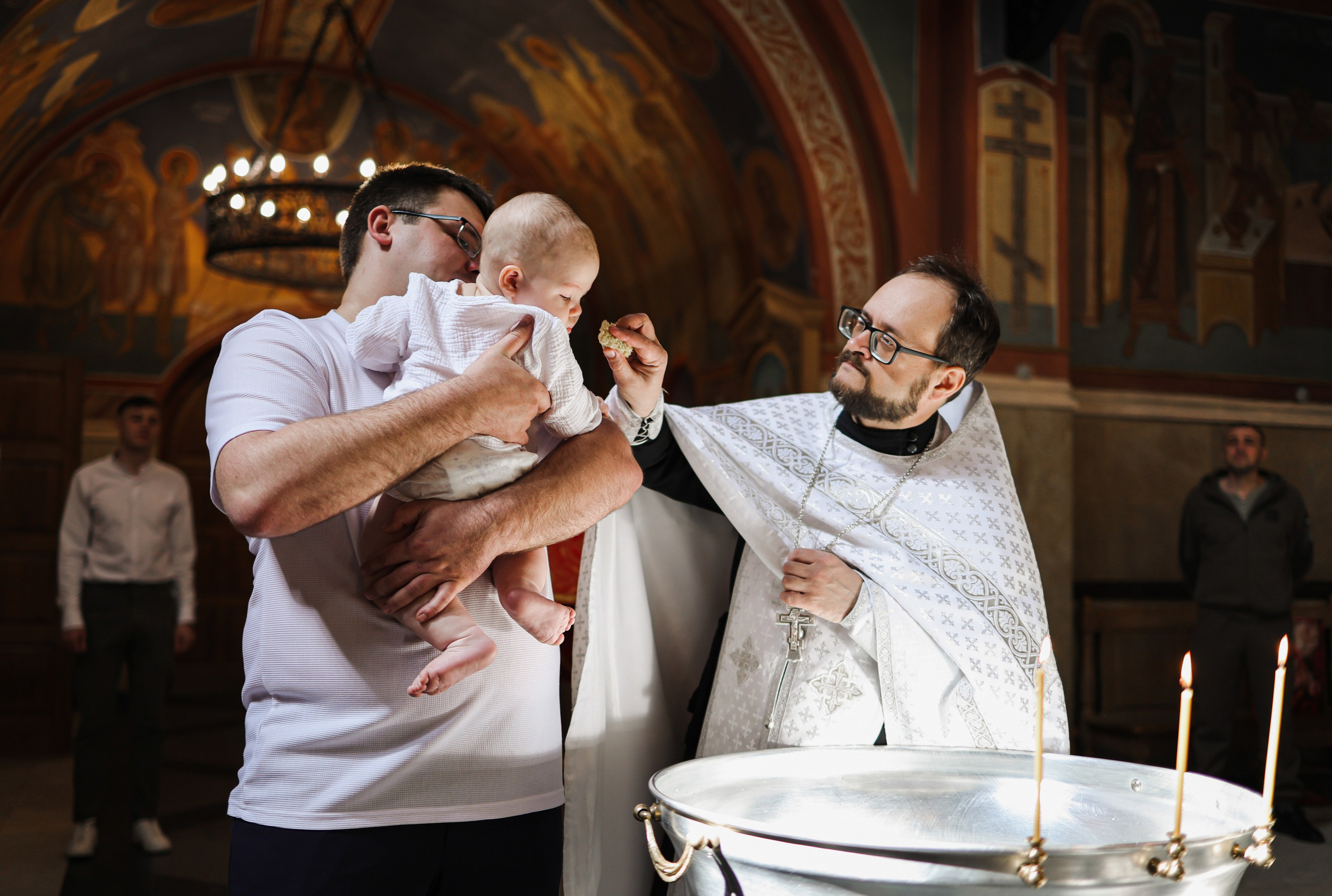 Таинство Крещения. Семейный и церковный фотограф в Курчатове