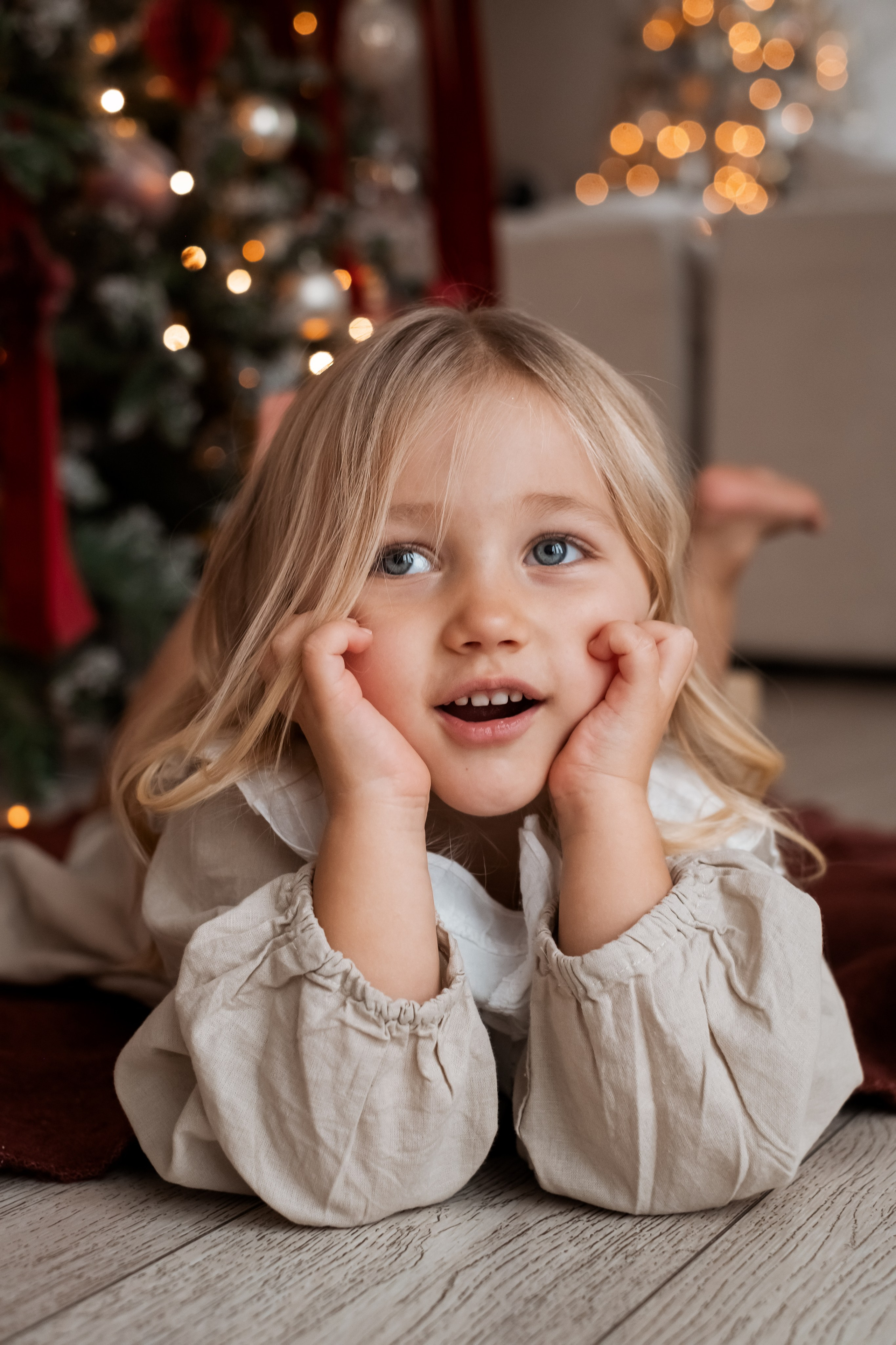 Семейная новогодняя фотосессия. Семейный и детский фотограф в Мелитополе /Наталья Зацеркляная