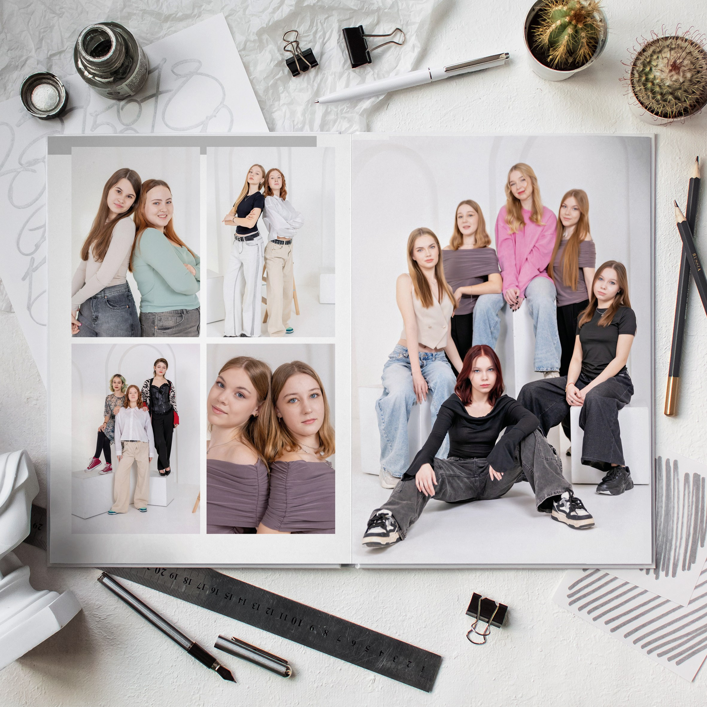 Графика 23×30 на 40 страниц 3500 руб. (тонкие страницы). Семейный и детский фотограф в Перми Ася Леонтьева