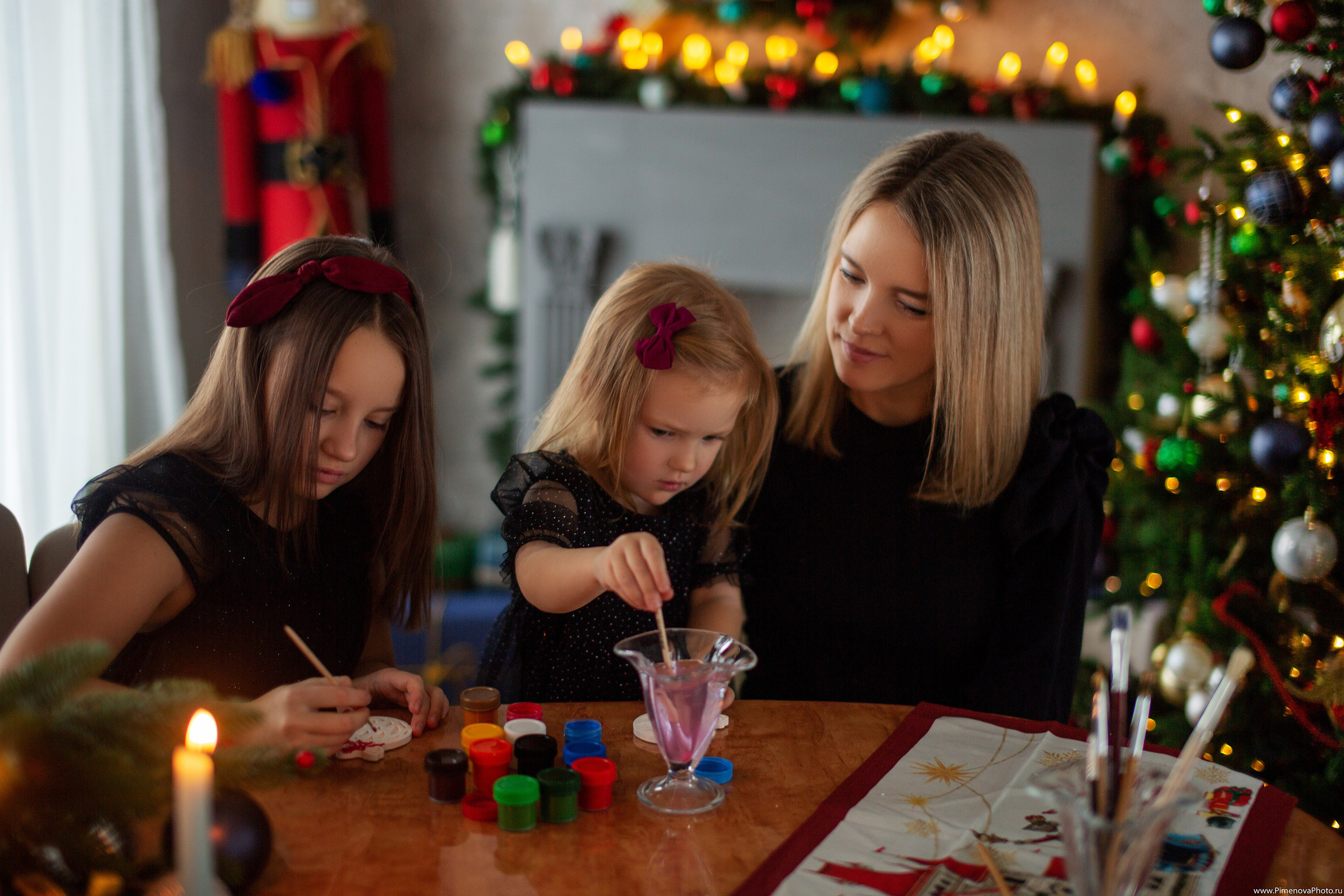 Новогодняя сказка Вари и Маруси, 2024. Семейный и детский фотограф в Петрозаводске