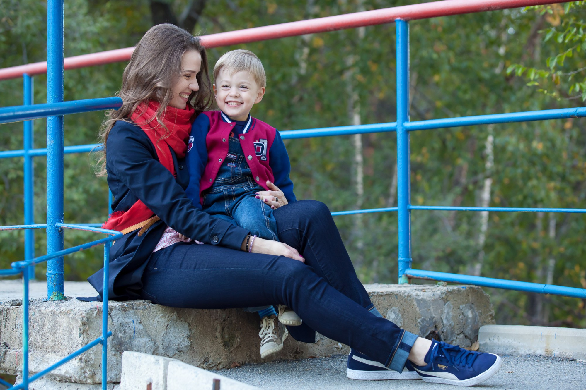Семейная фотосессия на природе. Профессиональный фотограф Булгакова Татьяна. Владивосток