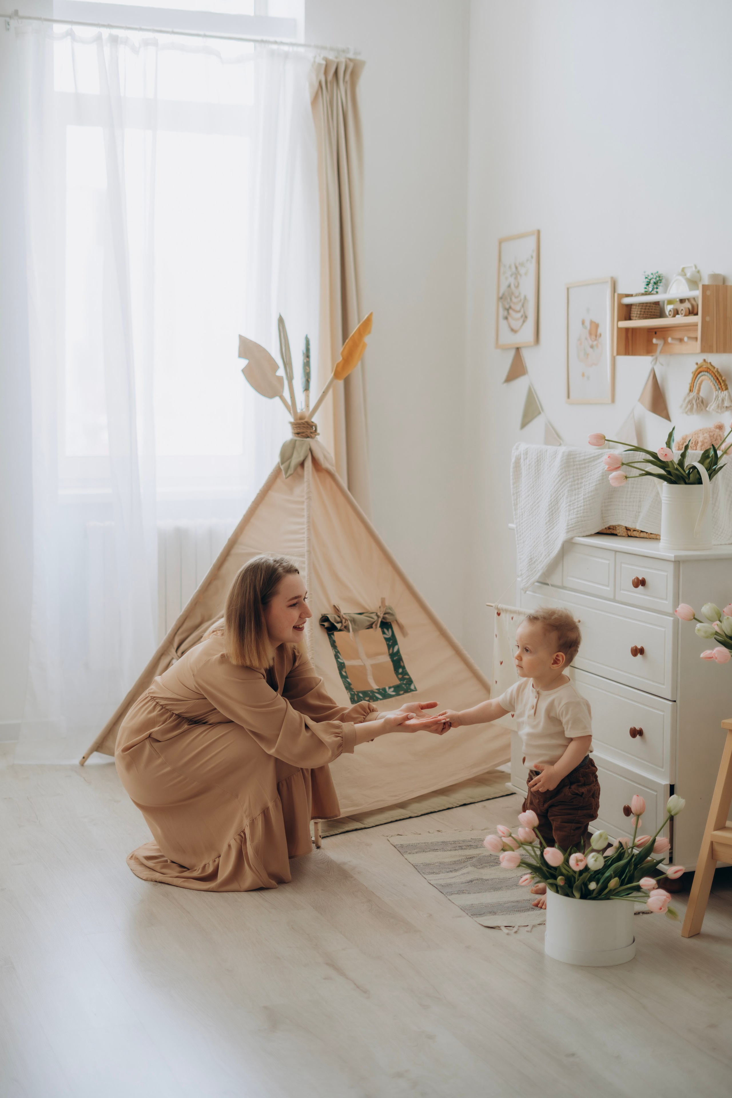 Фотосессия на первый годик. Фотограф Москва Виктория-Антуанетта