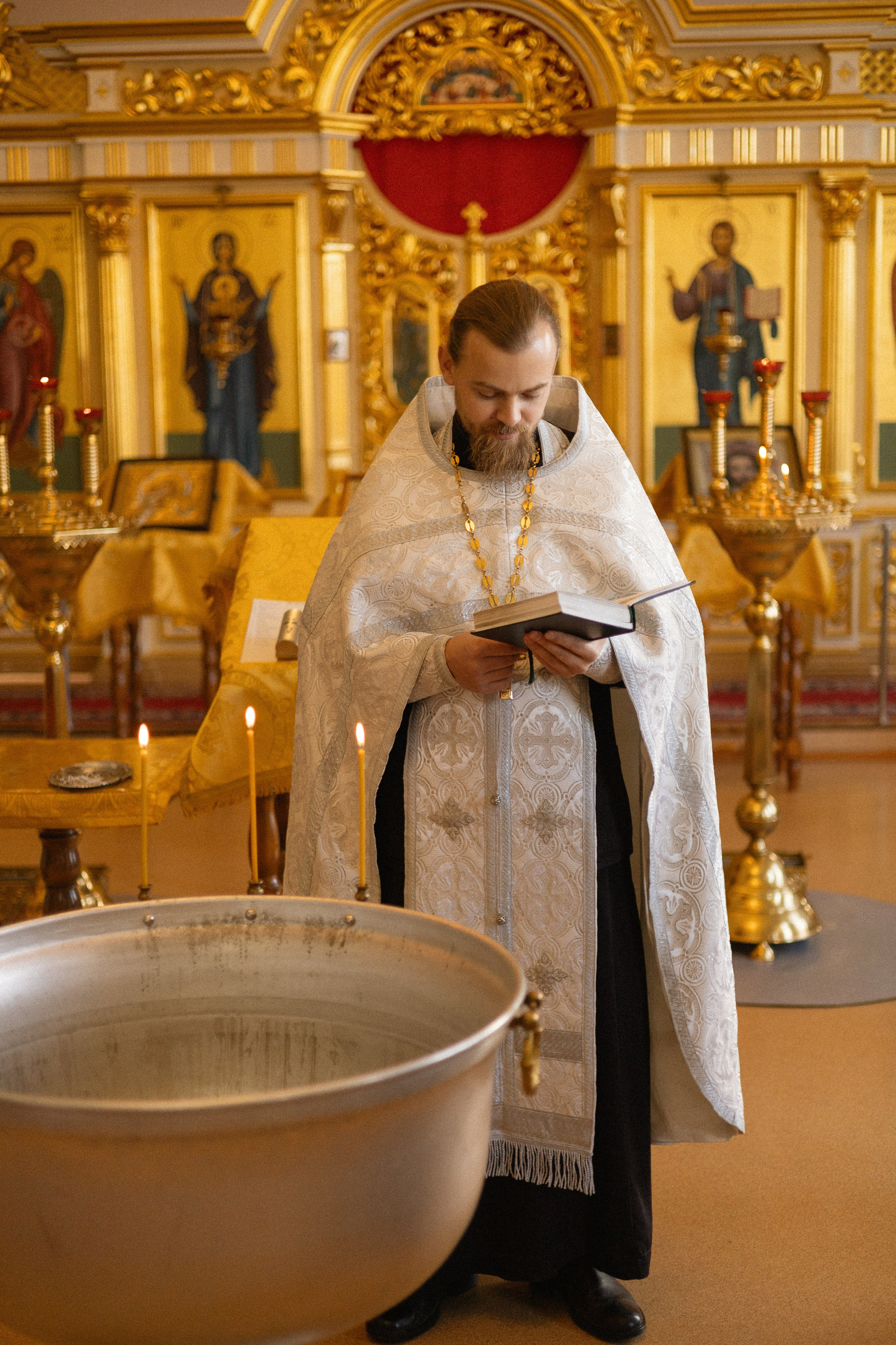 Крещение Лёвы. Фотограф в г. Чита