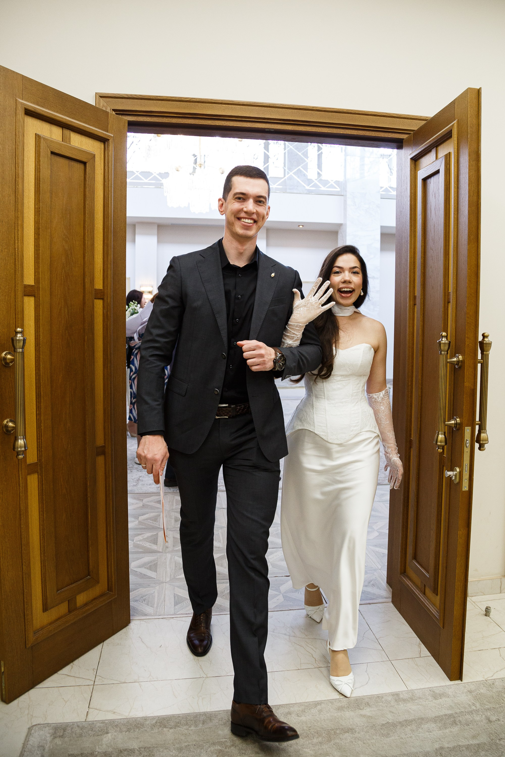 Свадебная фотосессия. Роспись во дворце бракосочетания № 4