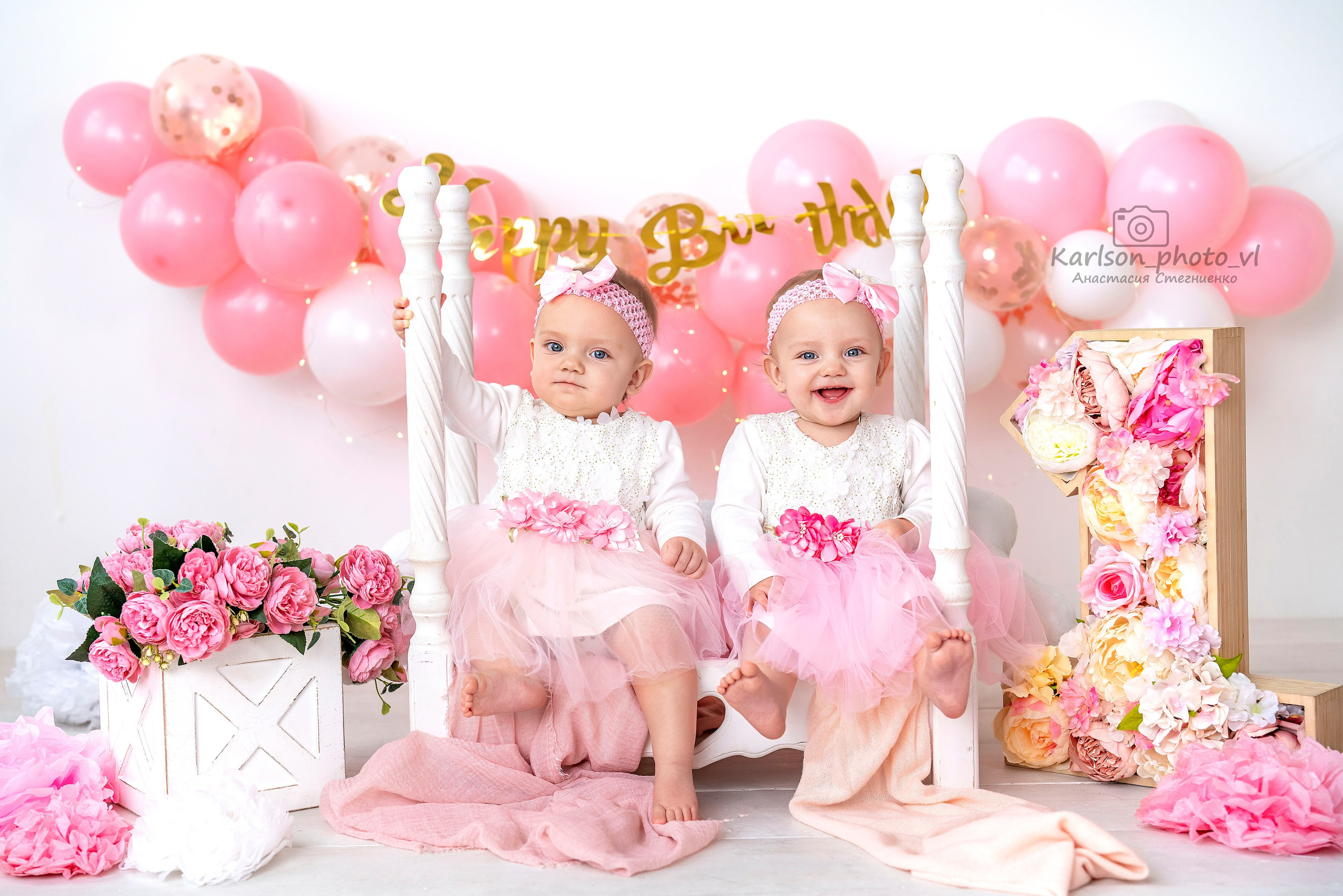 Двойняшки. Детский и семейный фотограф в Москве Анастасия Стегниенко