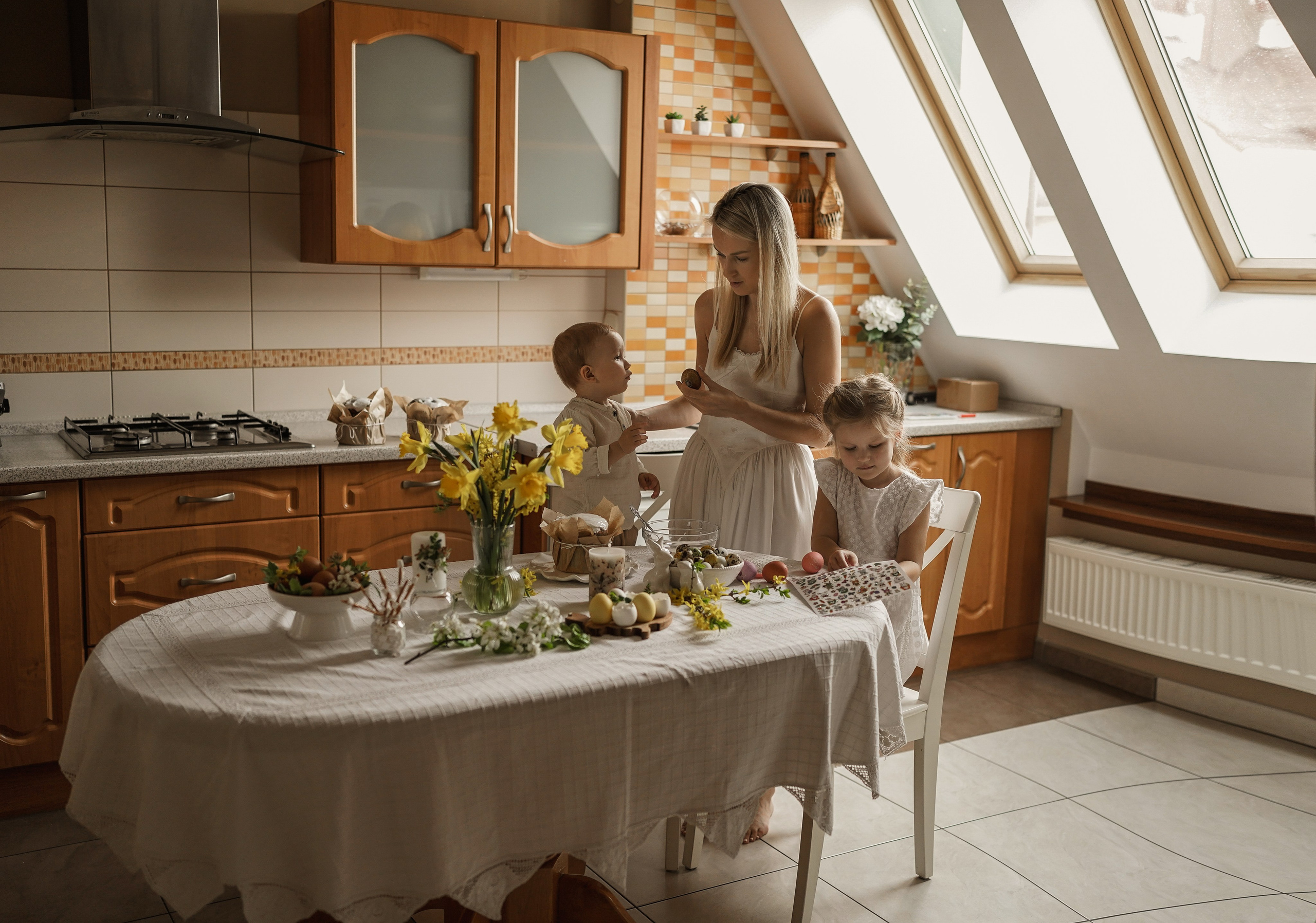 «Накануне Светлой Пасхи». Фотограф материнства Лена Олюнина Фотограф Калининград