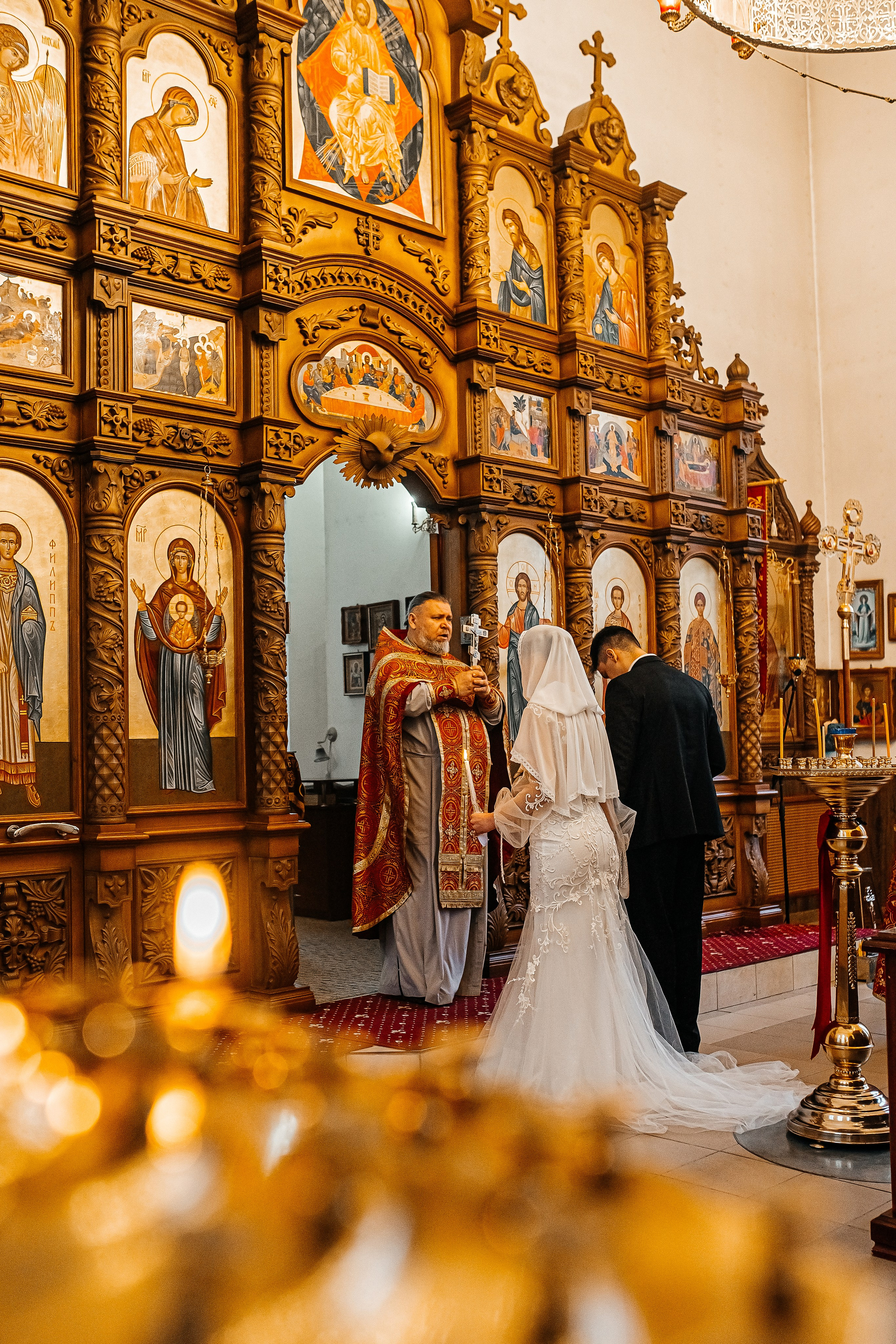 Таинство Венчания Ильи и Анастасии. Фотограф Таинств Крещения и Венчания в г. Курске