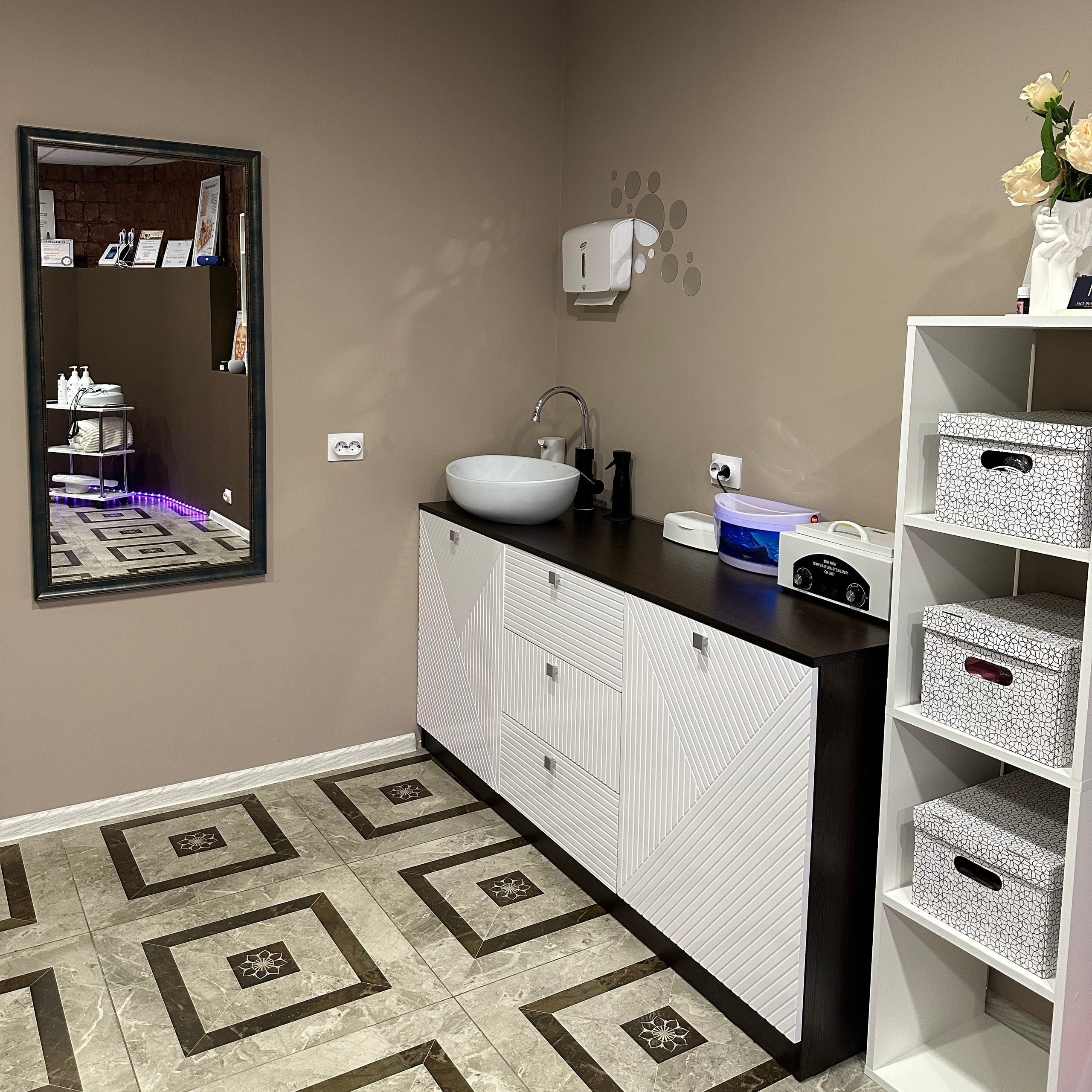 Интерьер. FaceBeauty Studio by Olga Rybakova