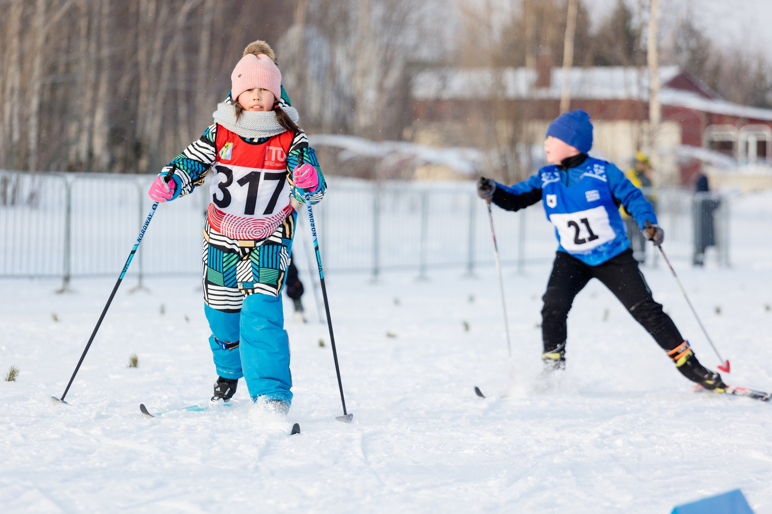 Лыжи. Репортажный фотограф Александр Чусь